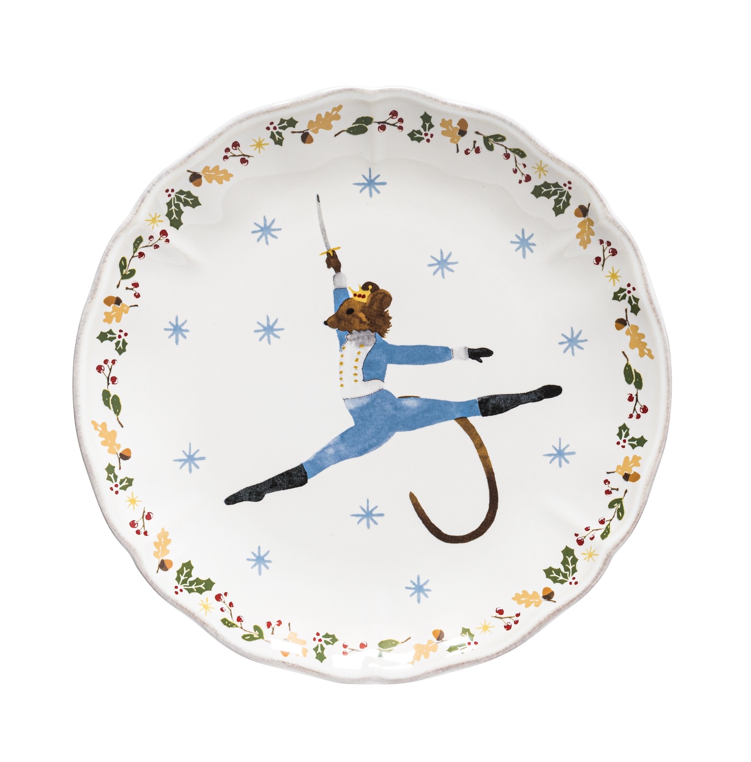 Nutcracker Salad Plate - Mouse King 21cm Gift