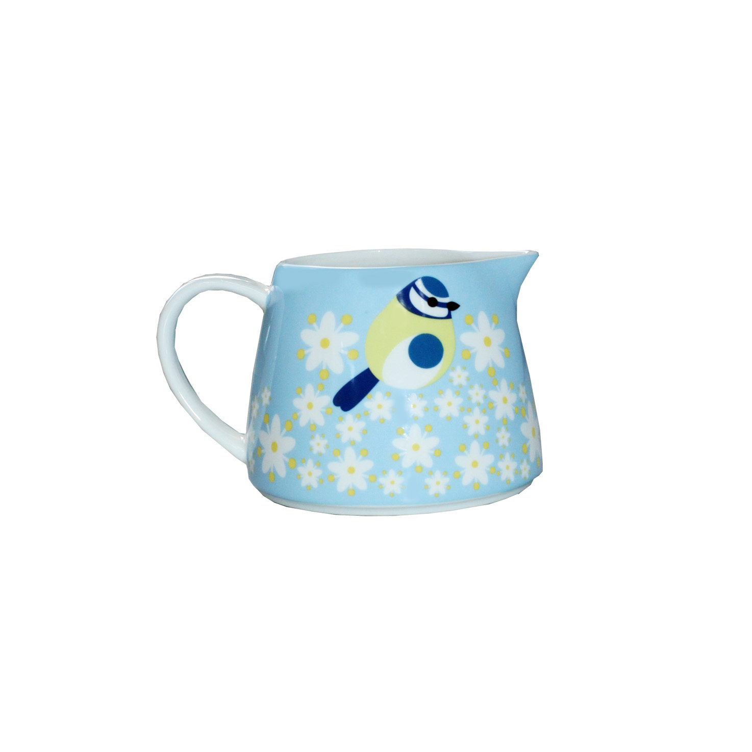 I Like Birds Small Jug Blue Tit Blue Gift