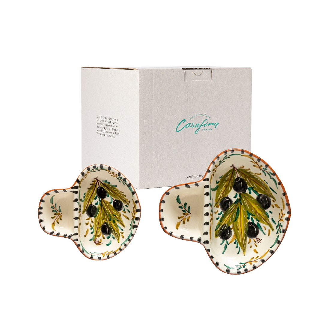 Alentejo Terracota Gift 2 Olive Dishes Gift