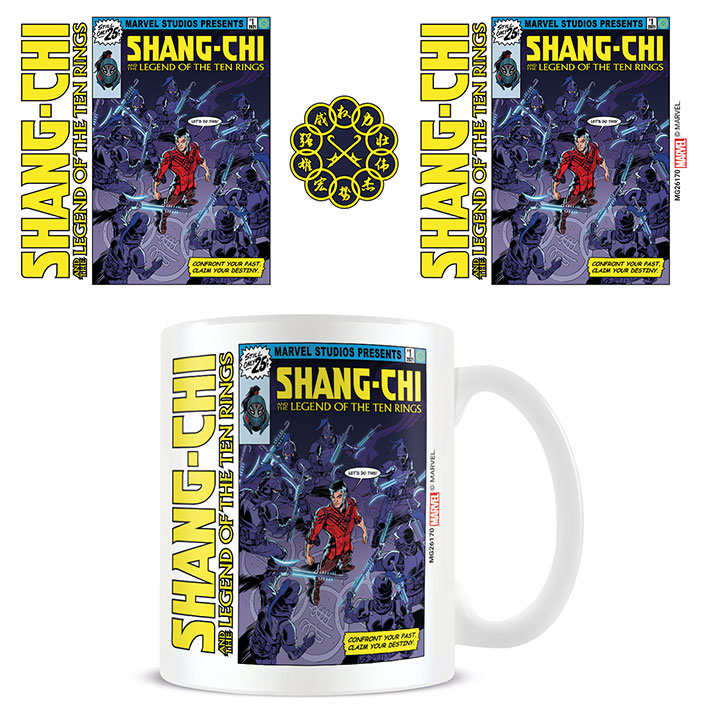 Marvel Boxed Mug Shang-chi Comic Art Gift
