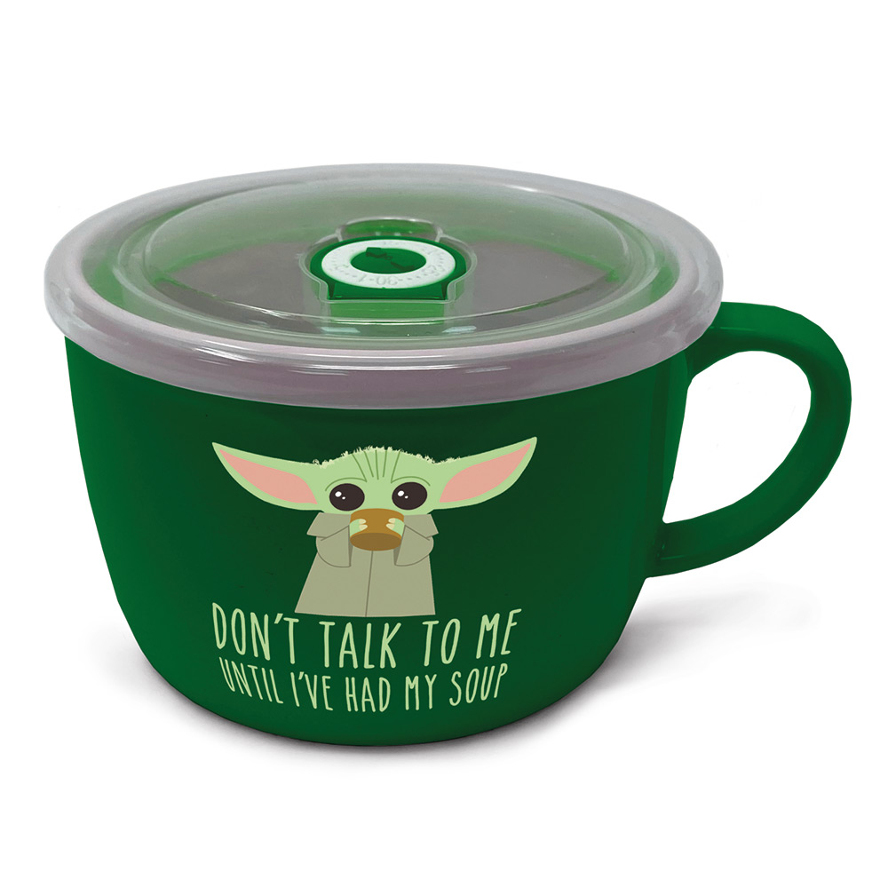 Star Wars Soup & Snack Mug The Mandalorian Child Gift