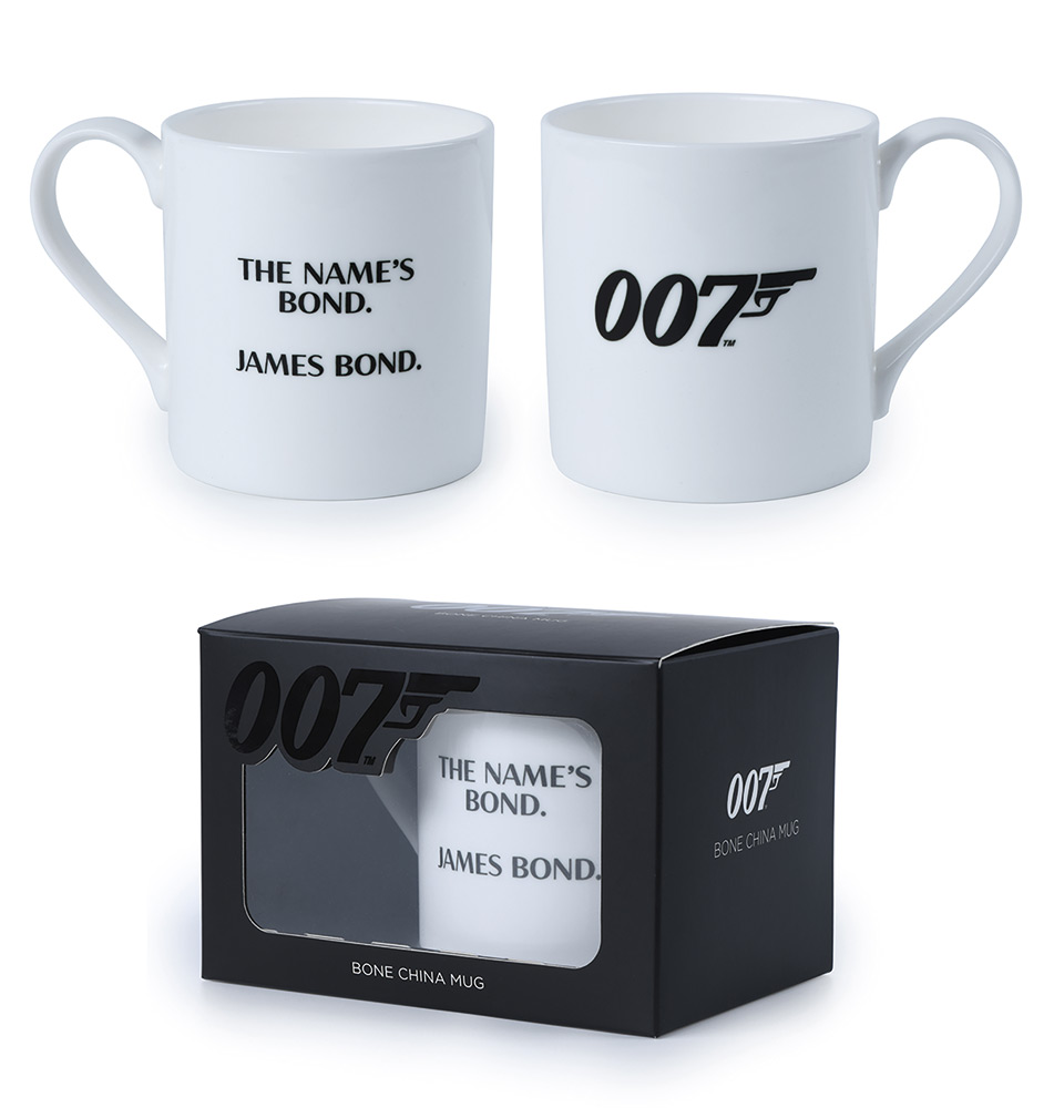 James Bond Boxed Mug Bone China The Names Bond Gift