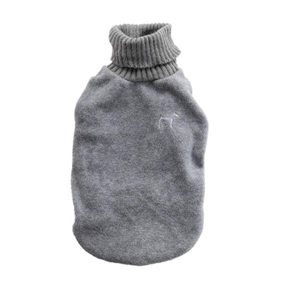 Hop Fleece And Knit Jumper Grey Xlarge Gift