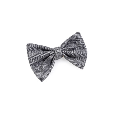 Hop Tweed Bow Tie Grey One Size Gift