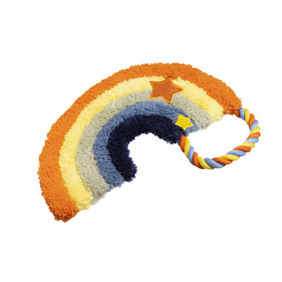 House Of Paws Plush Rainbow Rope Toy Gift