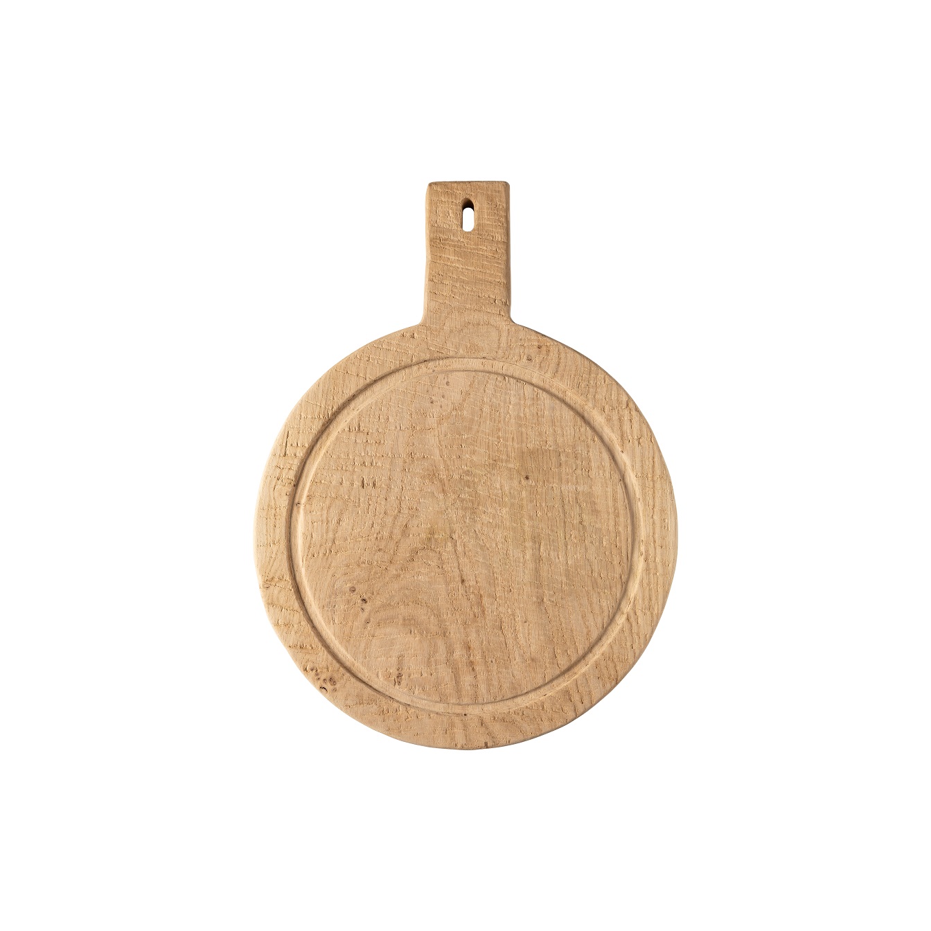 Plano Oak Wood Round Cutting/serving Board 40cm Gift