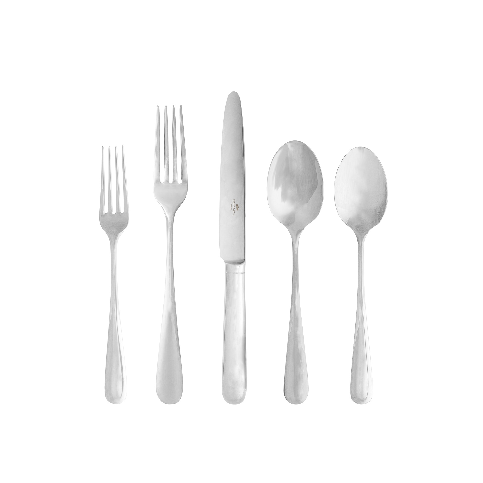 Lumi Polished Flatware Set 5 Pieces Gift