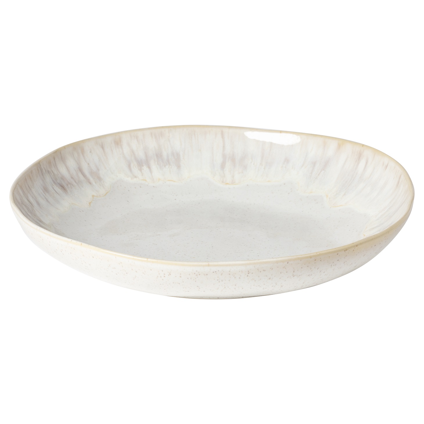 Eivissa Sand Beige Pasta/serving Bowl 37cm Gift