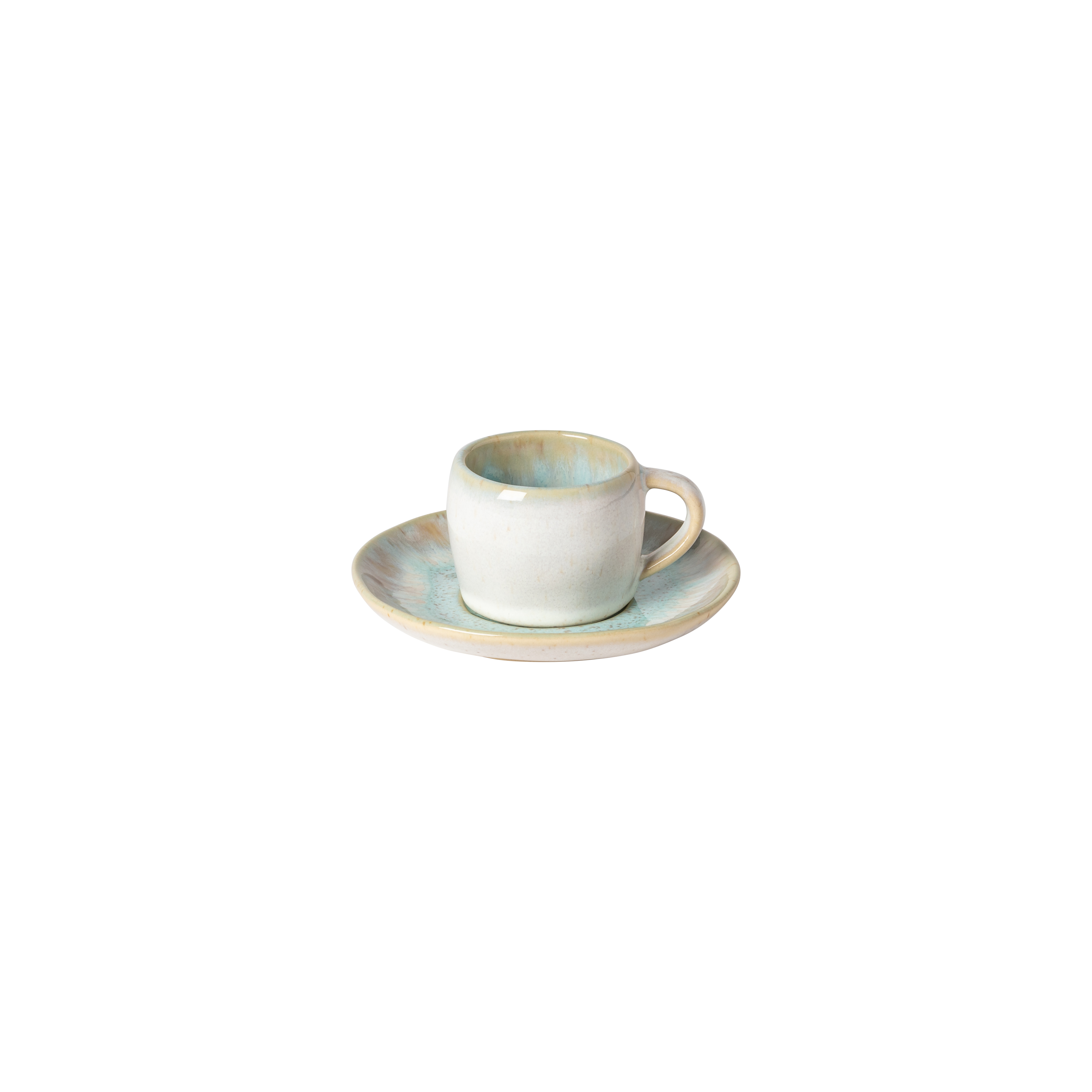 Eivissa Sea Blue Coffee Cup And Saucer 0.07l Gift