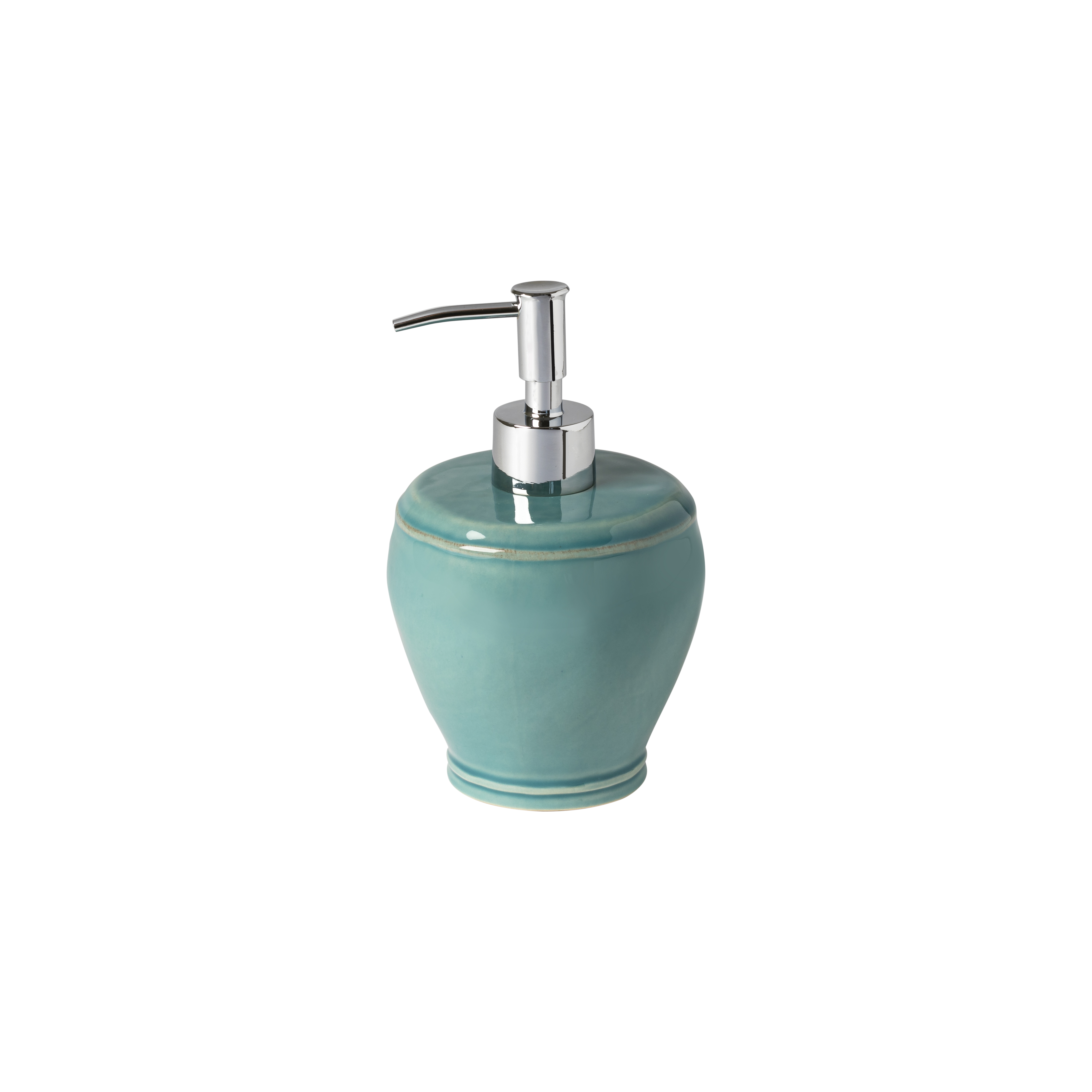 Fontana Bath Dove Turquoise Soap/lotion Pump 10cm Gift