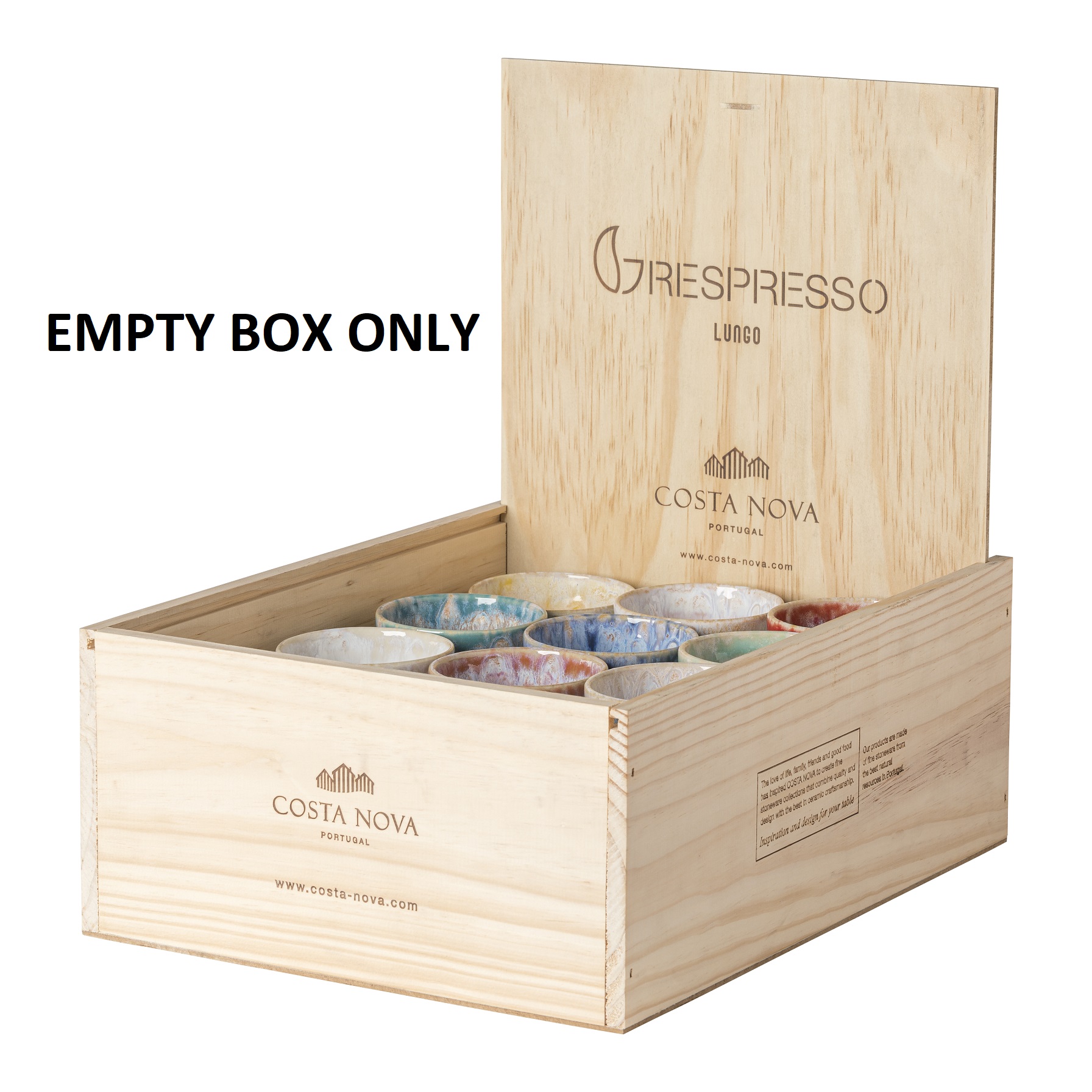 Grespresso Lungo X24 Display Box - Empty Gift
