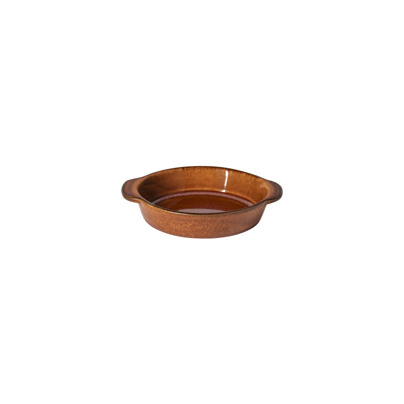 Poterie Caramel Round Gratin 16cm Gift