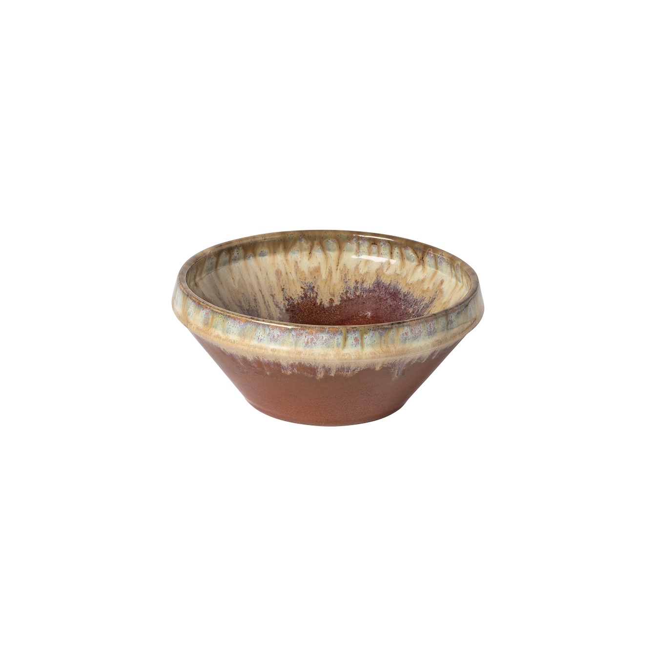 Poterie Caramel Latte Serving Bowl 17cm Gift