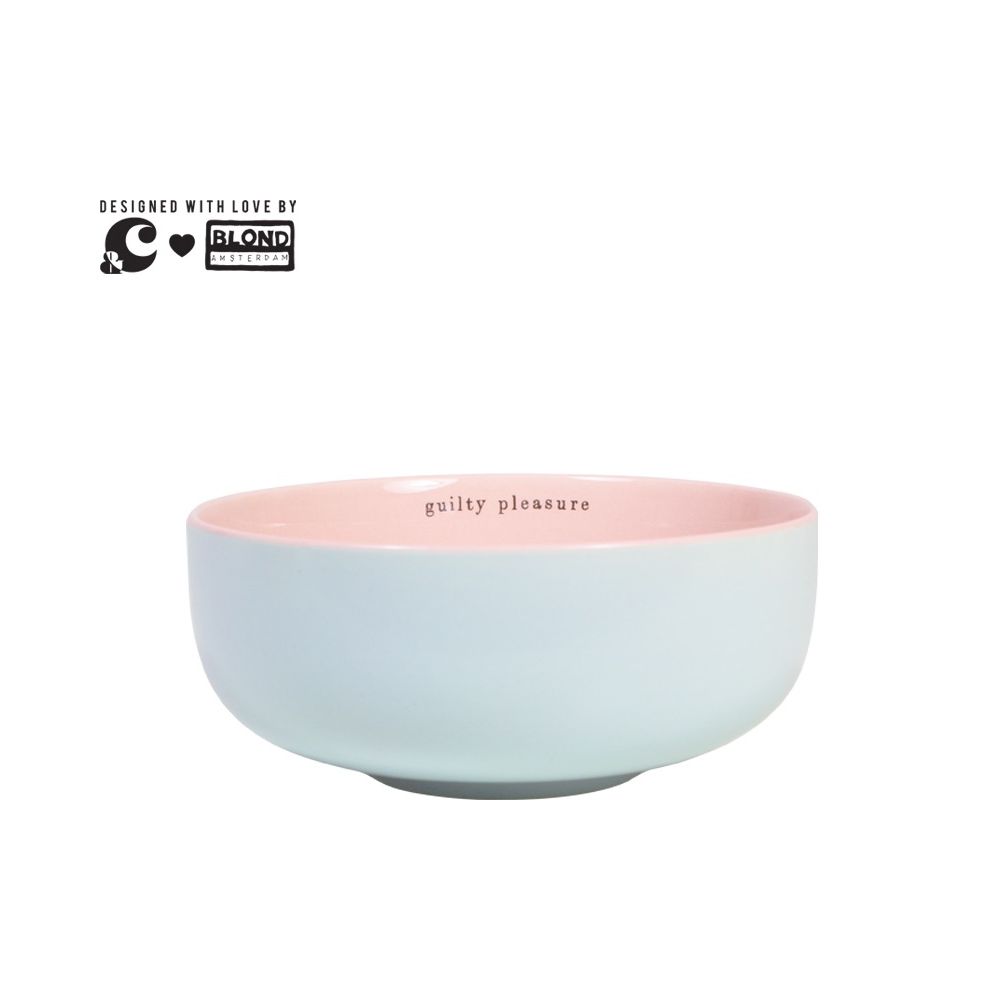 Blond Andc Bowl Light Blue - Guilty Pleasure Gift