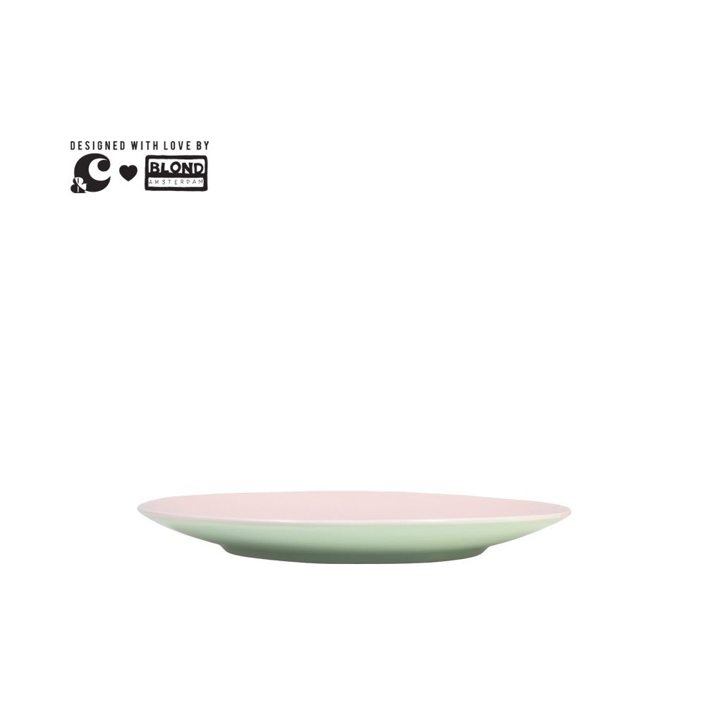 Blond Andc Plate 22cm Pink - Made With Love Gift