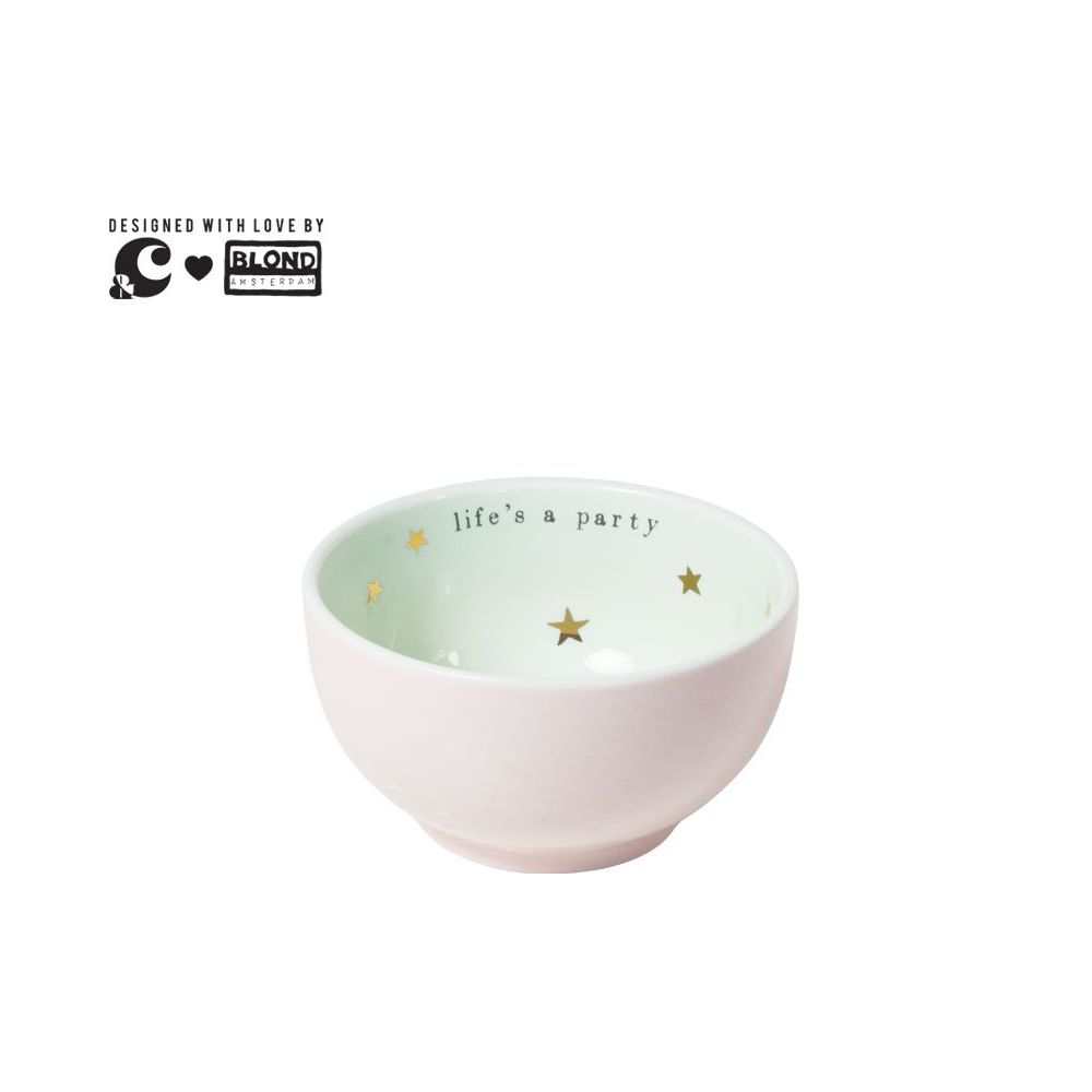 Blond Andc Snack Bowl Pink - Lifes A Party Gift