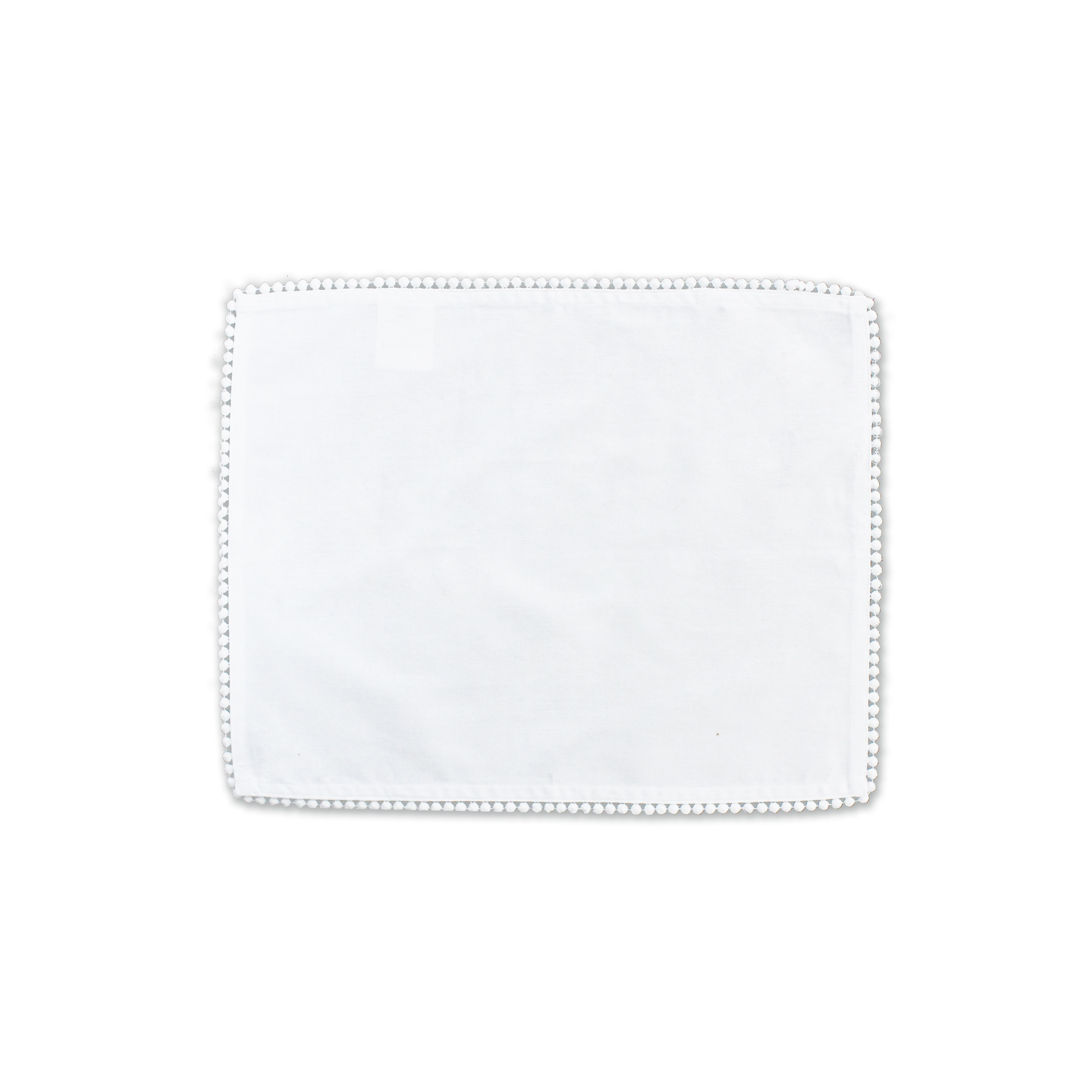 Pearl White Placemat With French Knot Gift