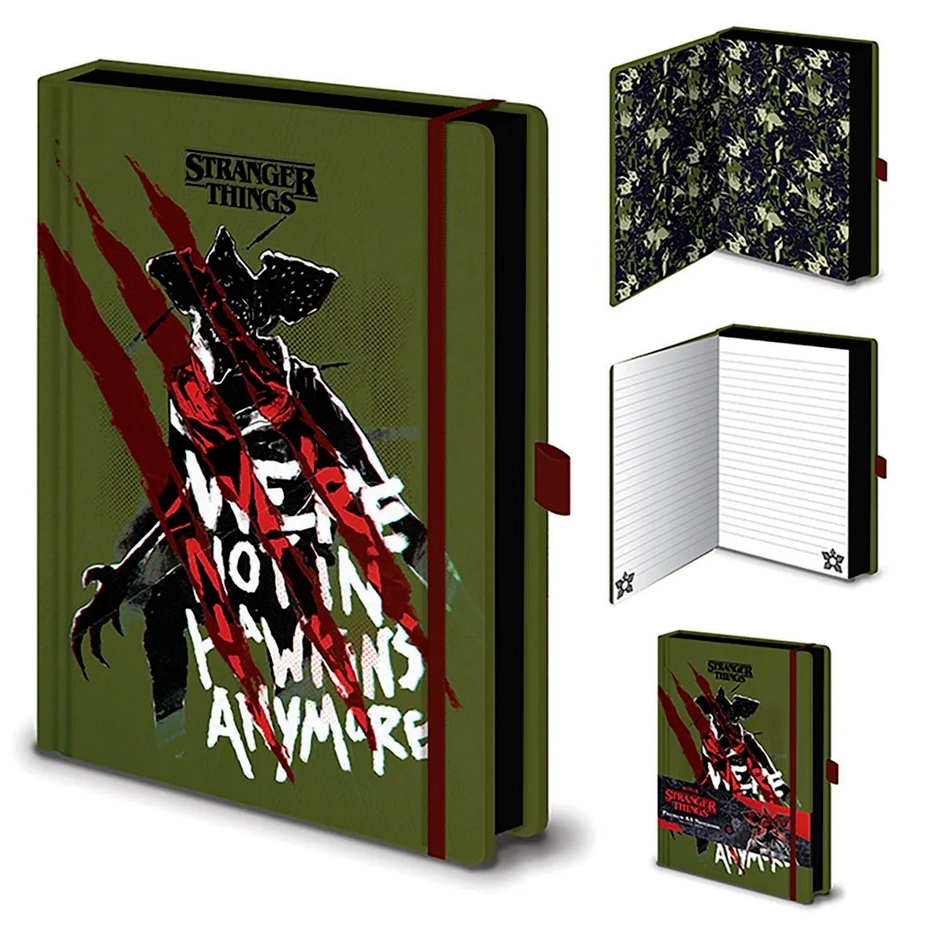 Stranger Things Premium A5 Notebook Not In Hawkins Gift