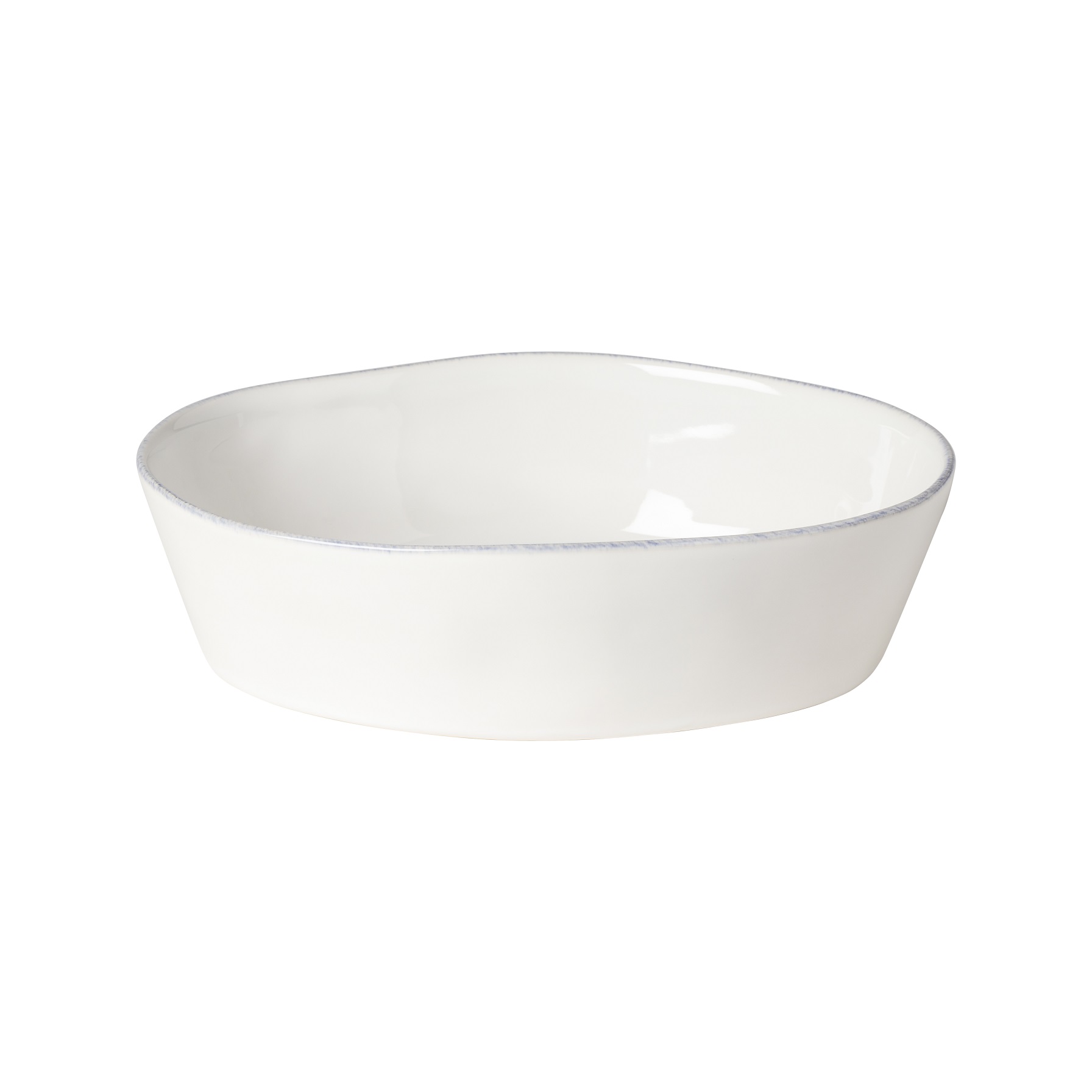 Livia White Oval Baker 25cm Gift