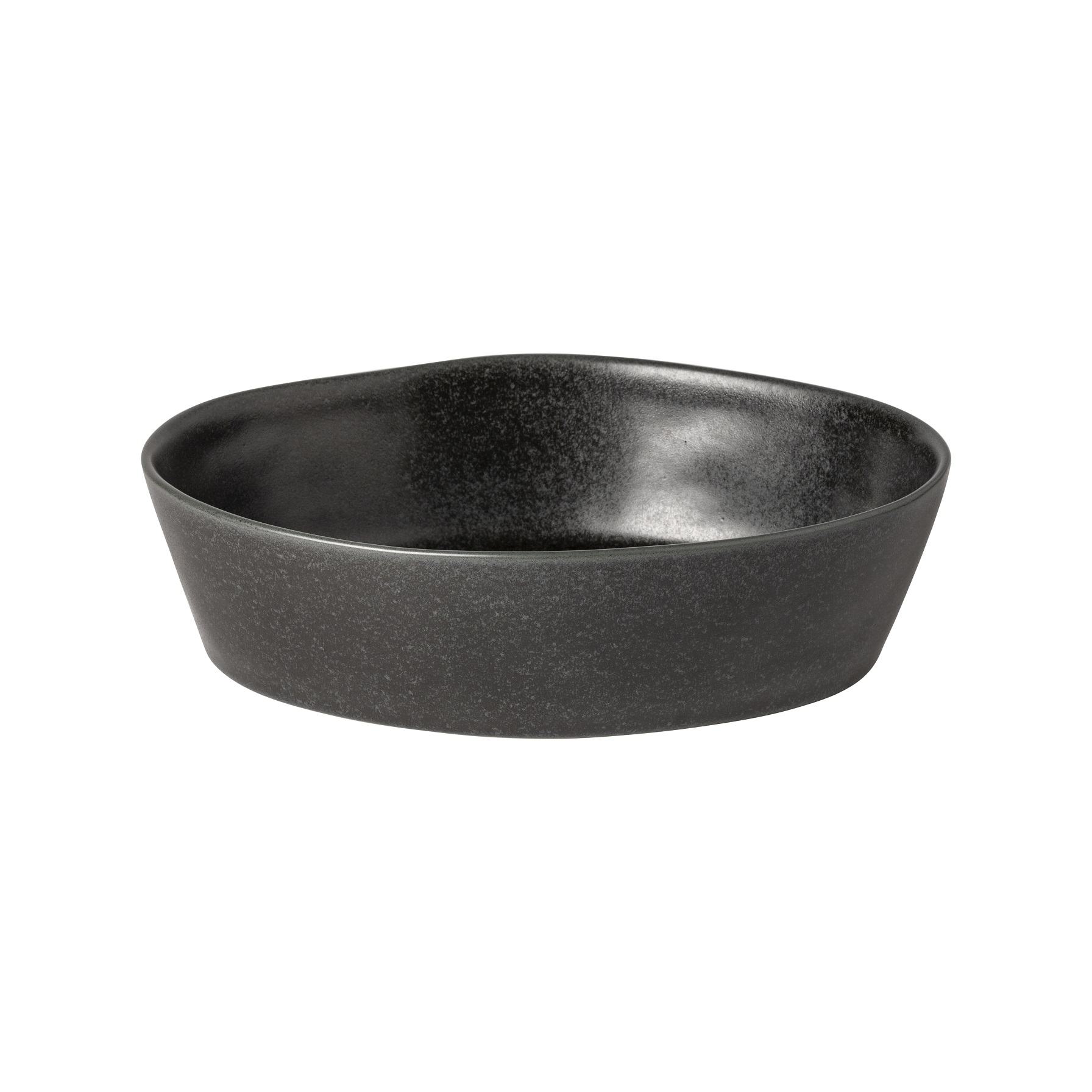 Livia Matte Black Oval Baker 25cm Gift