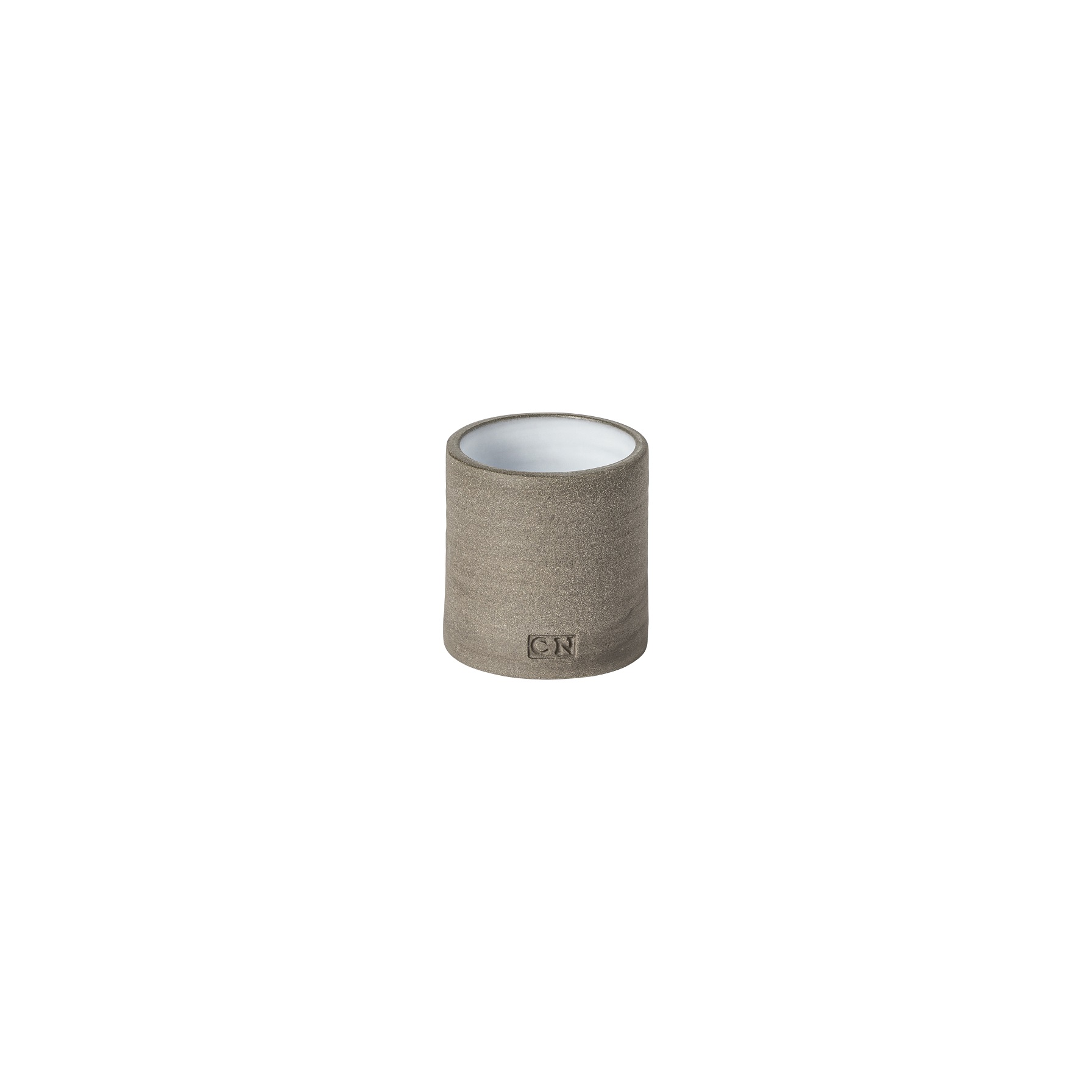 Napkin Rings Eco Gris Set 4 Napkin Rings Round 5cm Gift