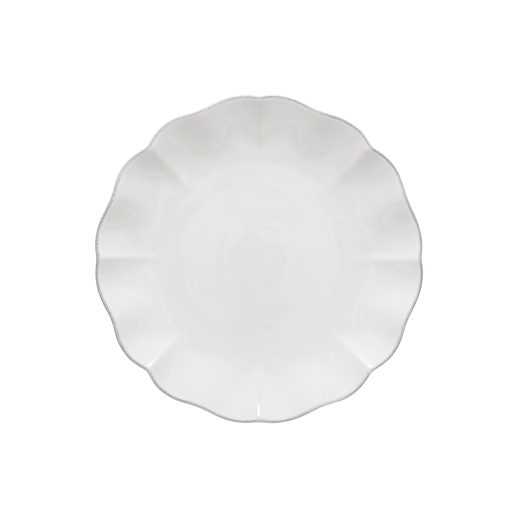 Rosa White Dinner Plate 28cm Gift