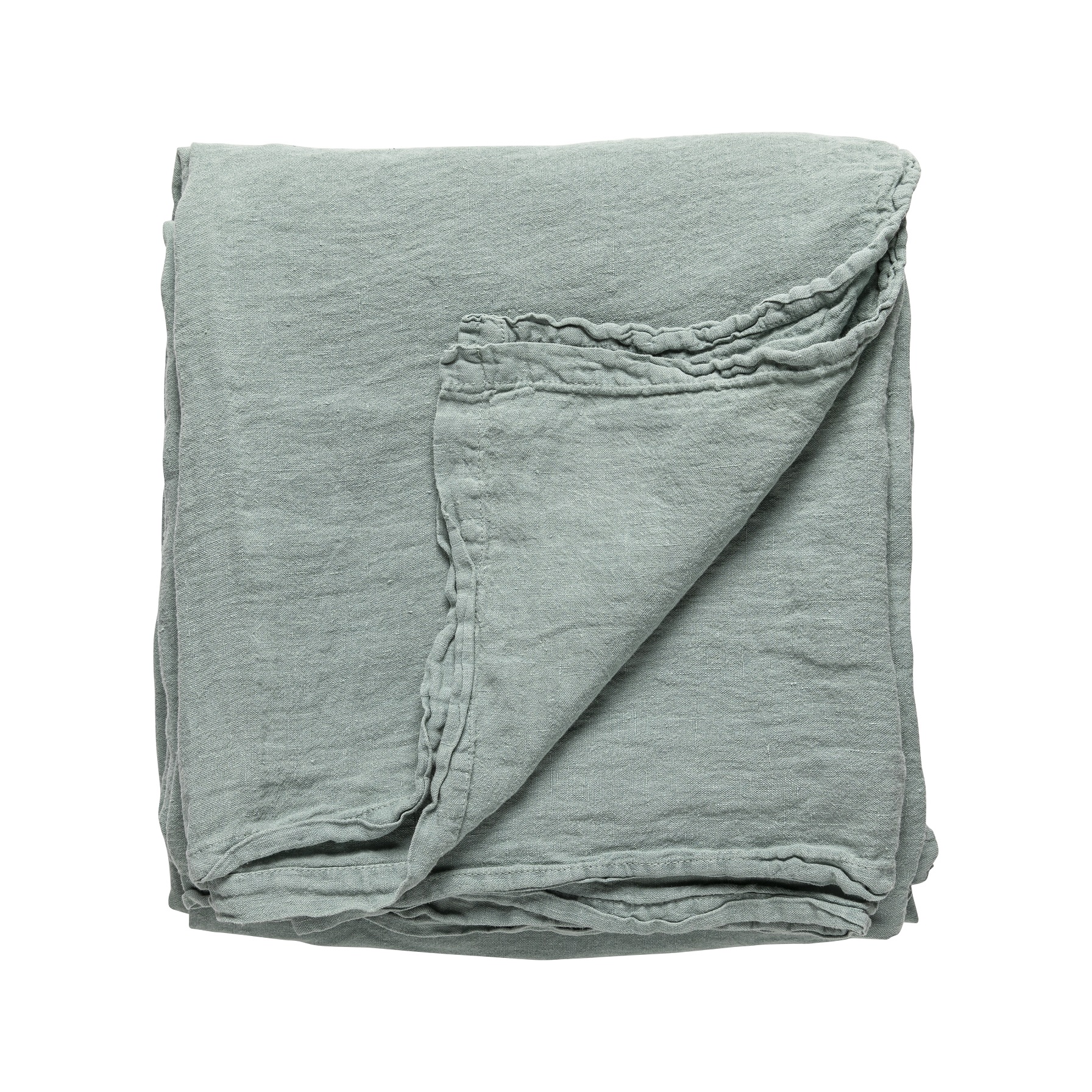 Maria Mint Linen Table Cloth 175x250cm Gift