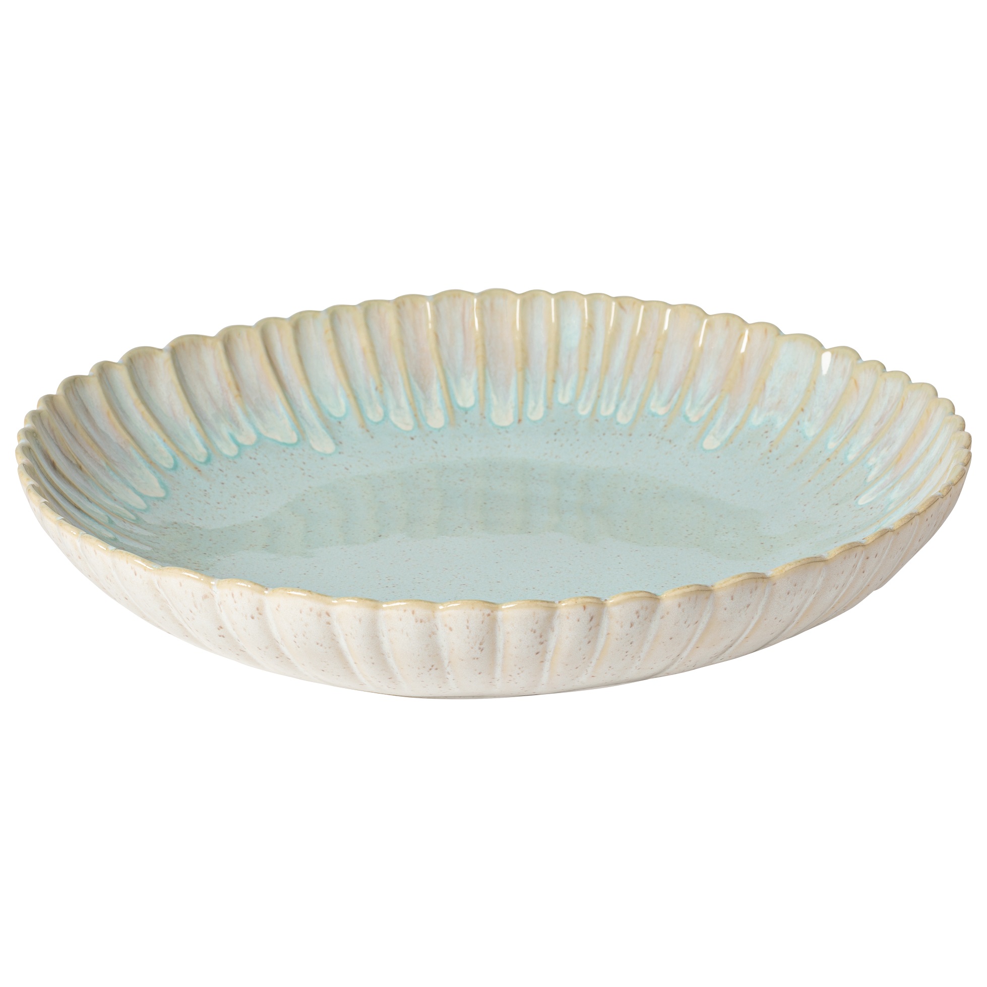 Mallorca Sea Blue Pasta/serving Bowl 29cm Gift