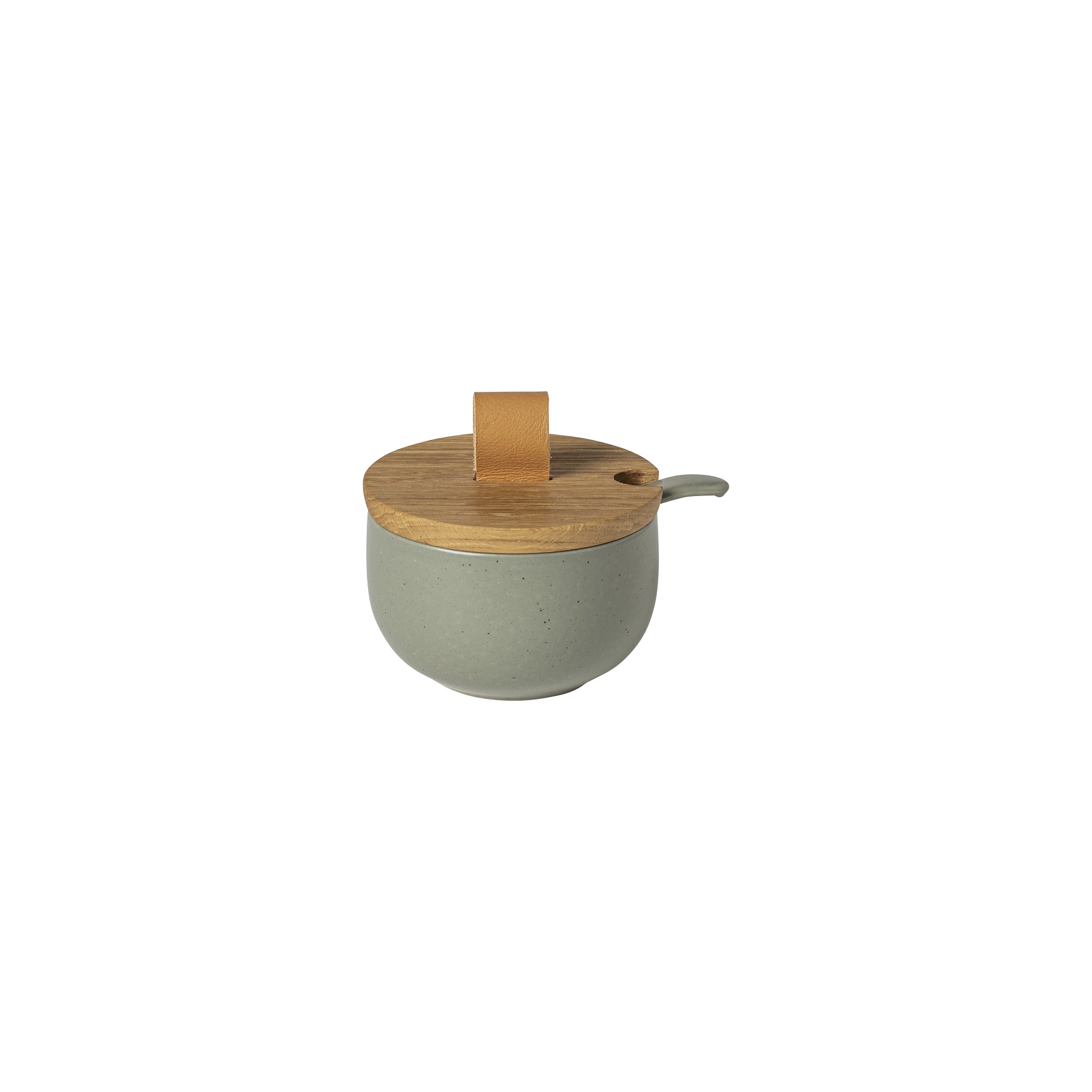 Pacifica Artichoke Sugar Bowl 9cm With Lid & Spoon Gift