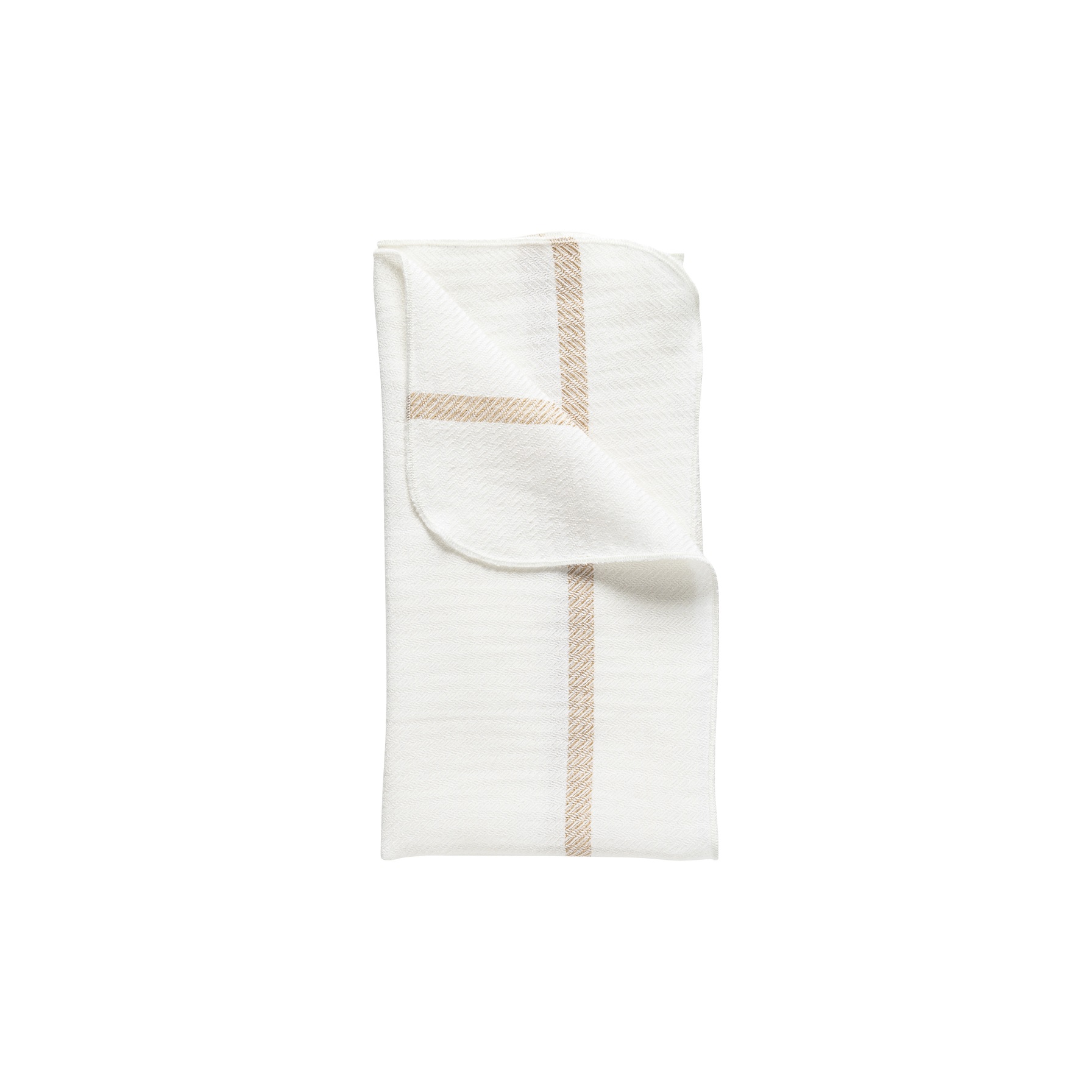 Carolina Napkin White-caramel 47x47cm Gift