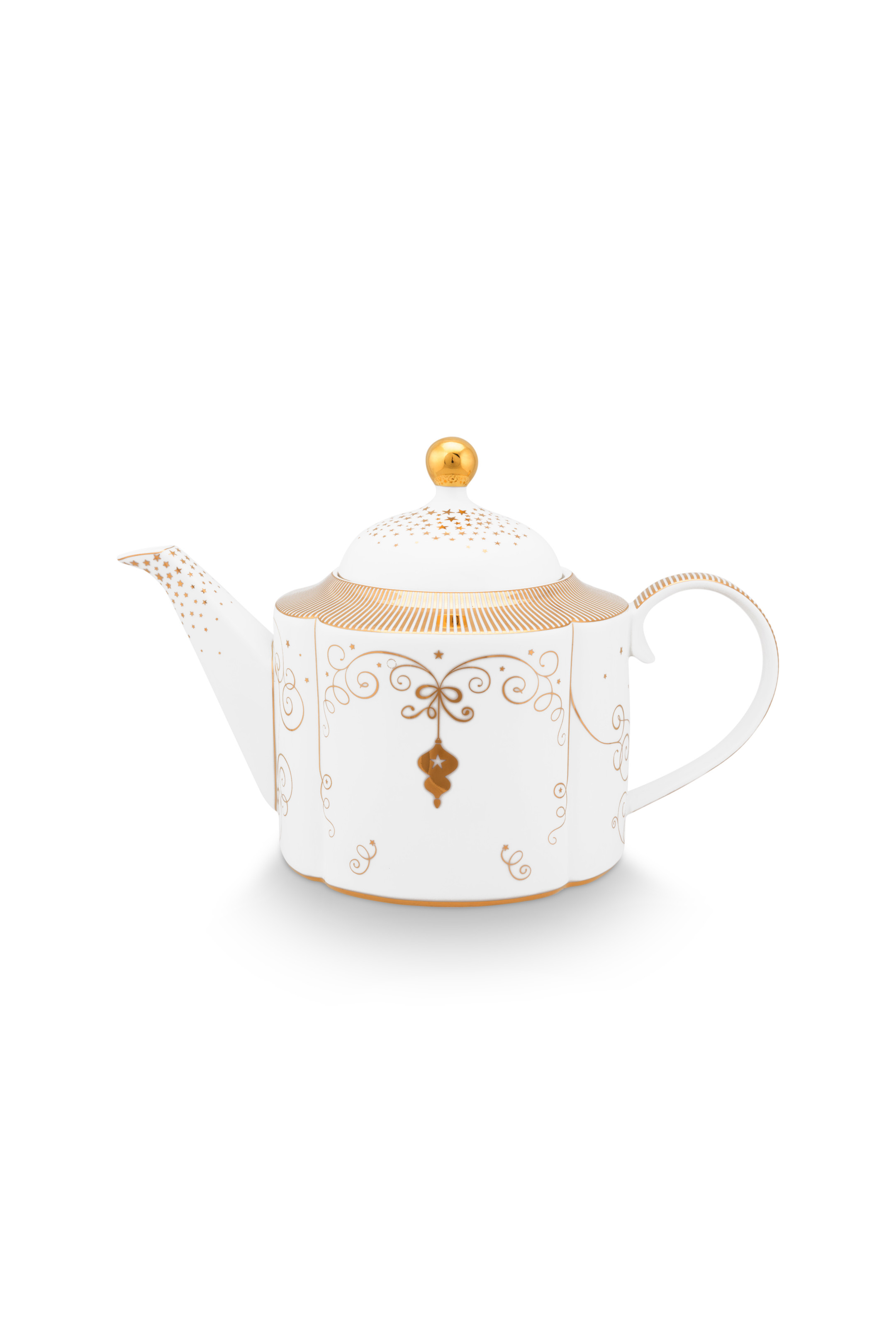 Teapot Large Royal Winter White 1.65ltr Gift