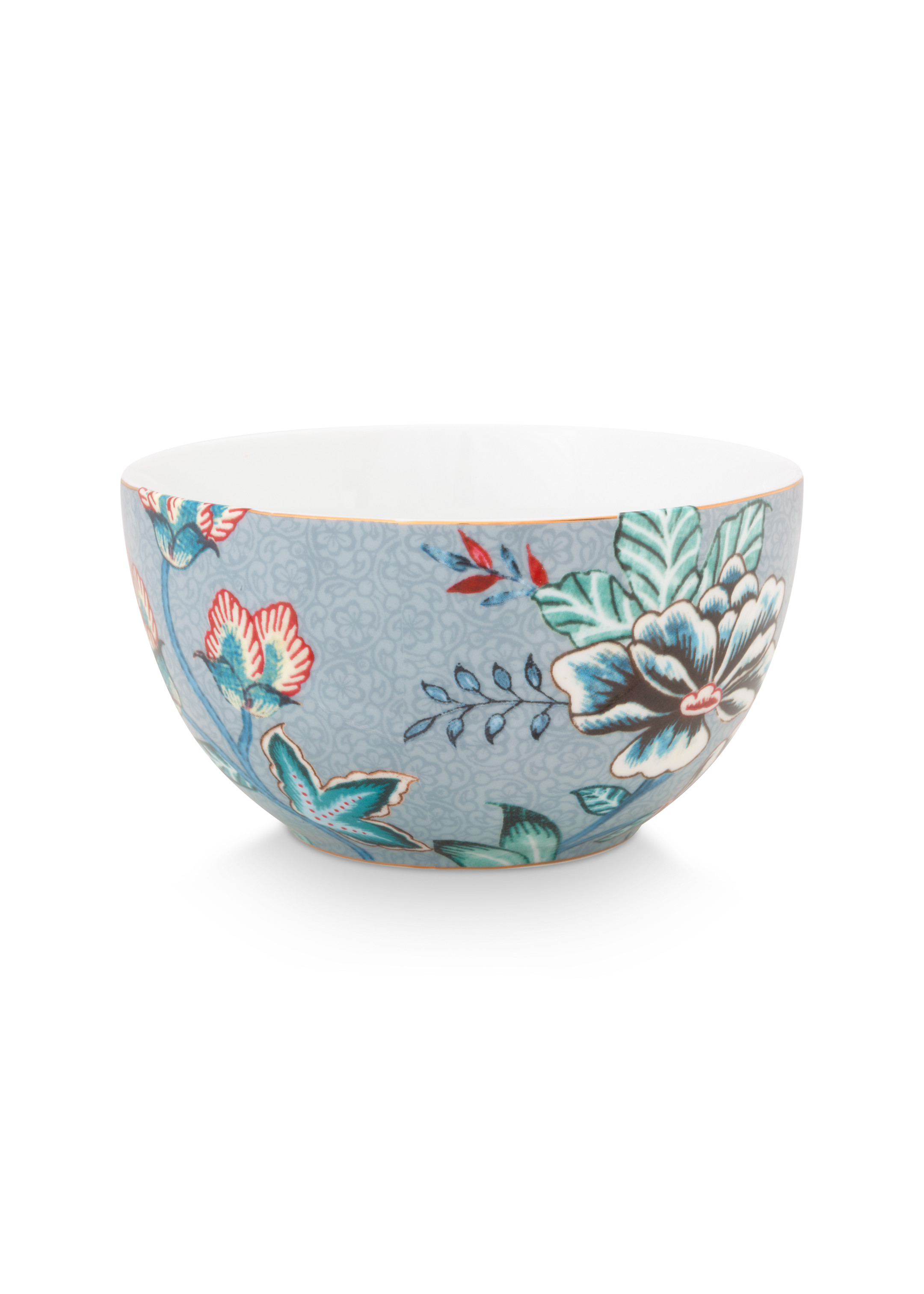 Bowl Flower Festival Light Blue 12cm Gift