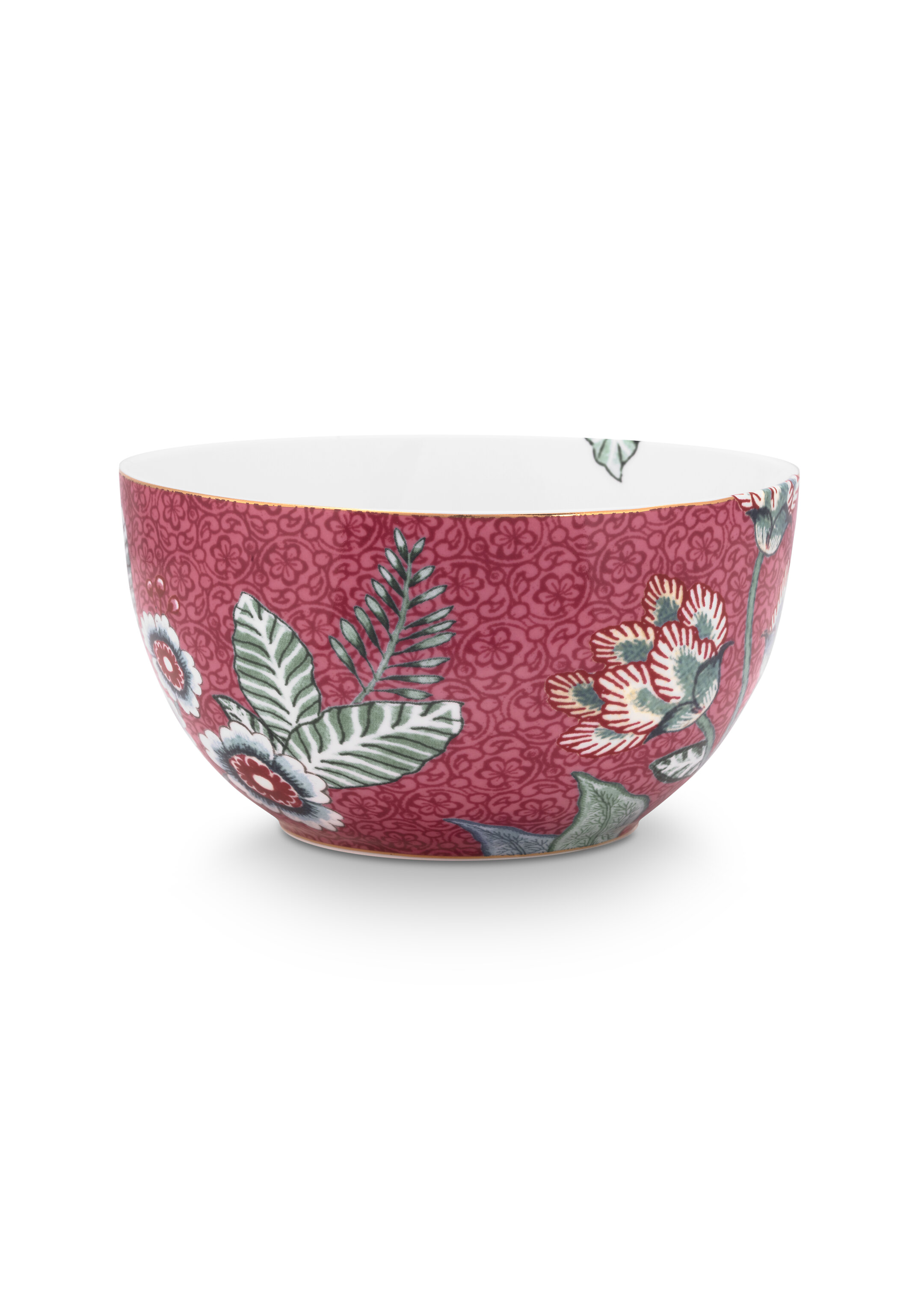 Bowl Flower Festival Dark Pink 12cm Gift