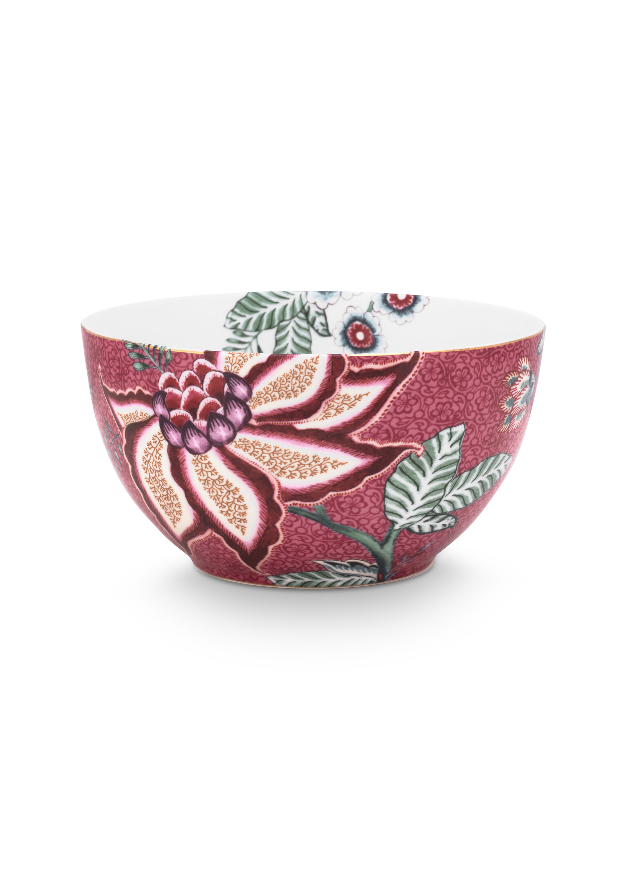 Bowl Flower Festival Dark Pink 15cm Gift