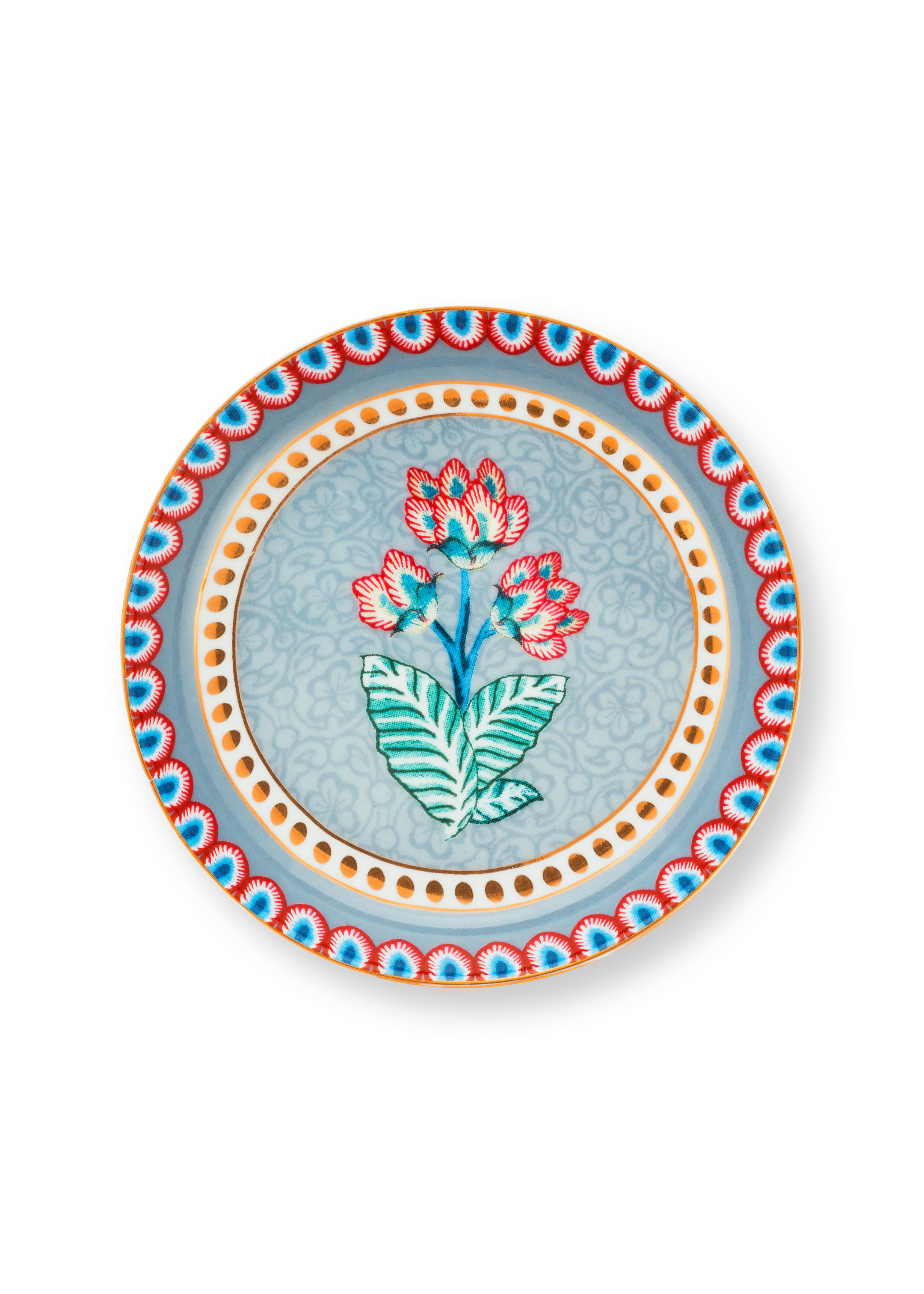 Tea Tip Flower Festival Light Blue 9cm Gift