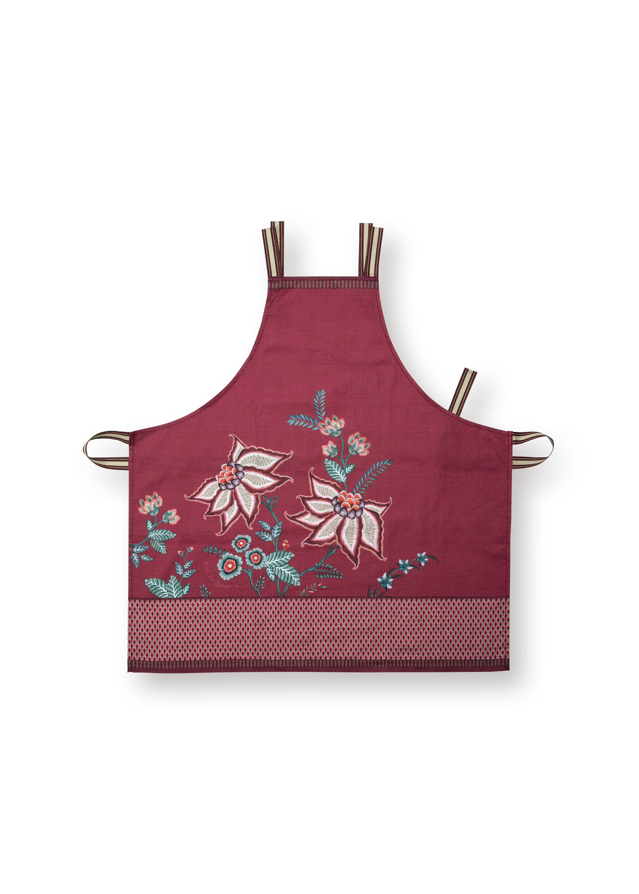 Apron Flower Festival Dark Pink 85x88cm Gift