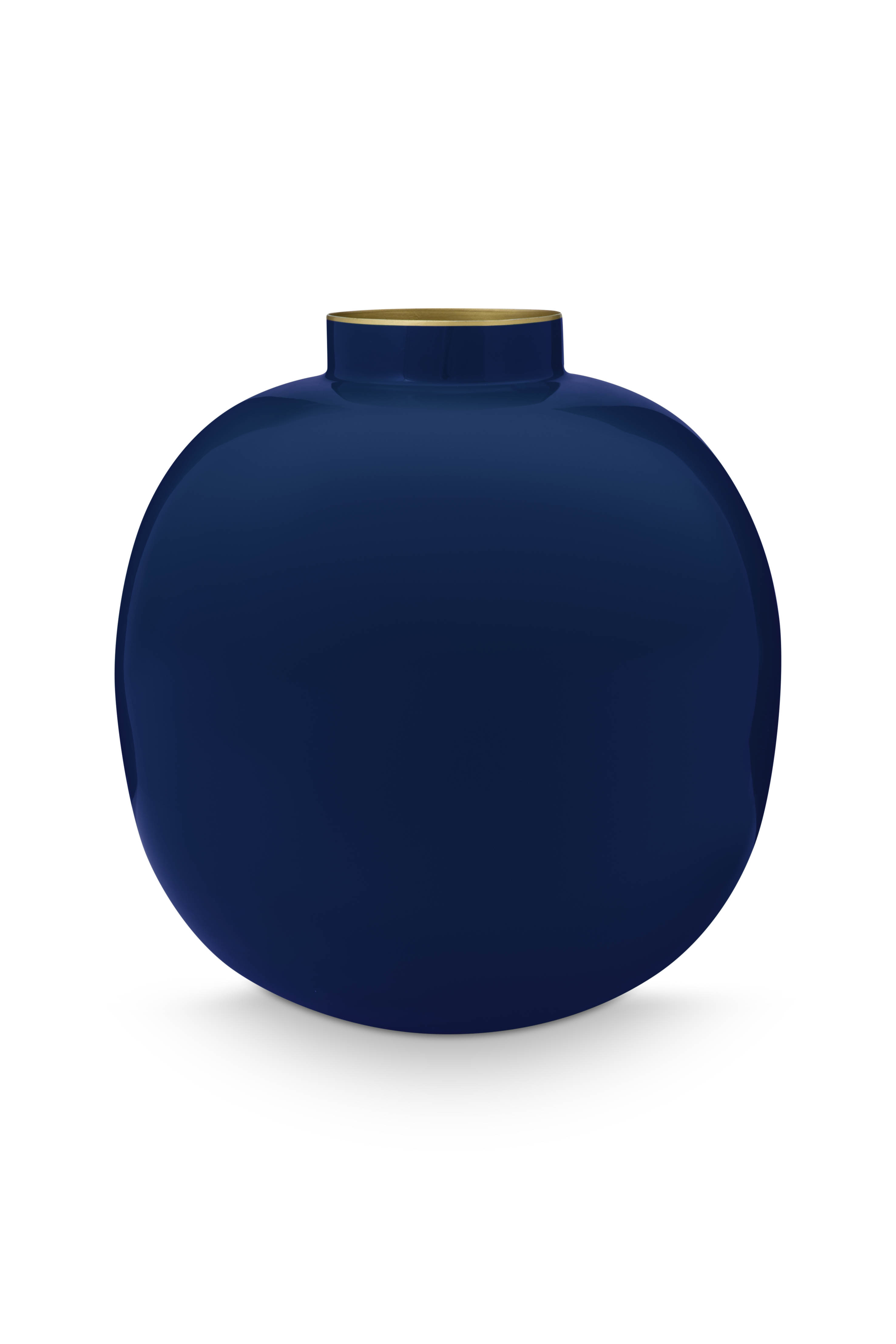 Vase Metal Blue 23cm Gift