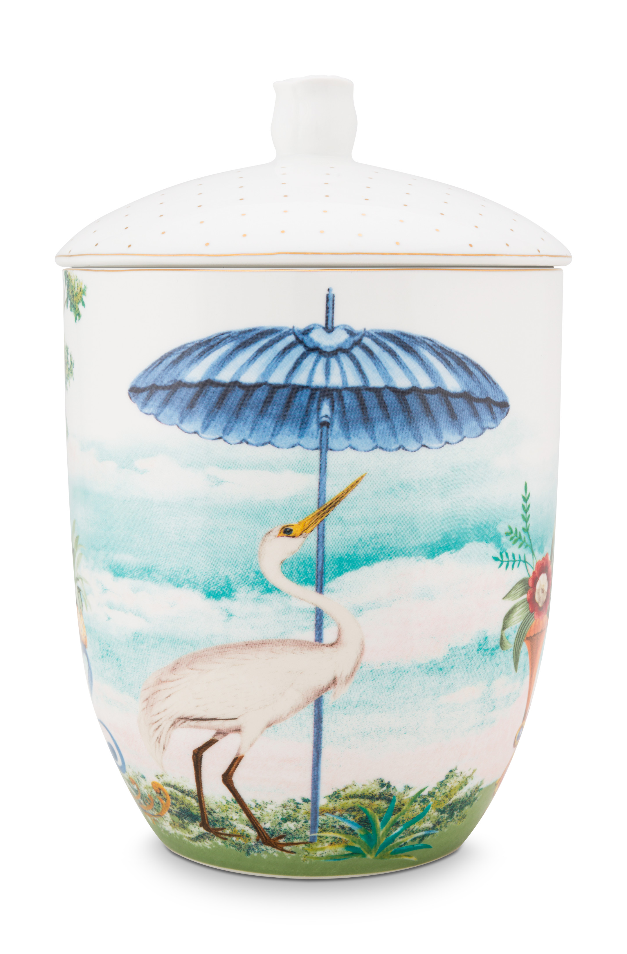 Storage Jar Jolie Heron 1.5ltr Gift