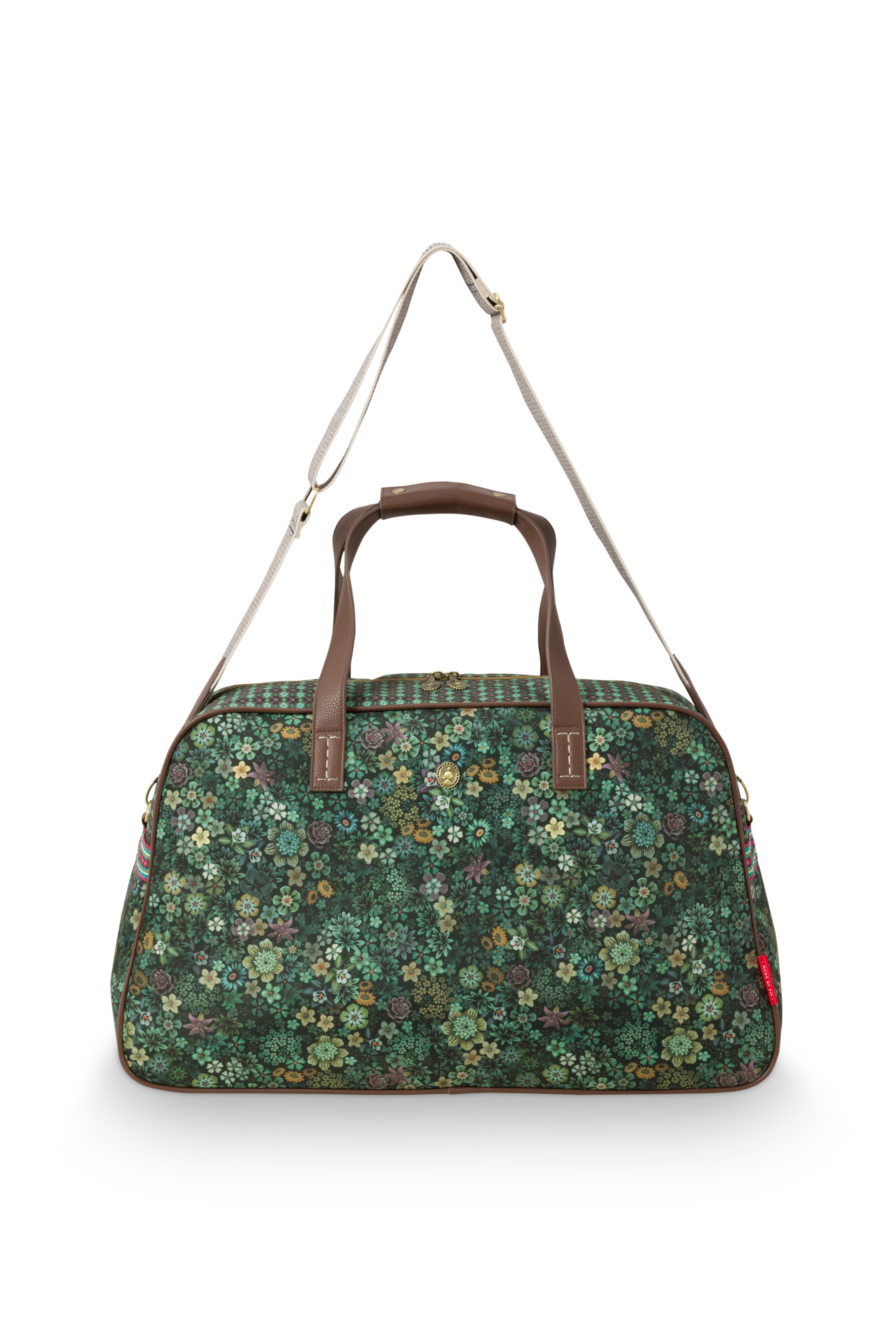 Weekend Bag Medium Tutti I Fiori Green 57x22x37cm Gift