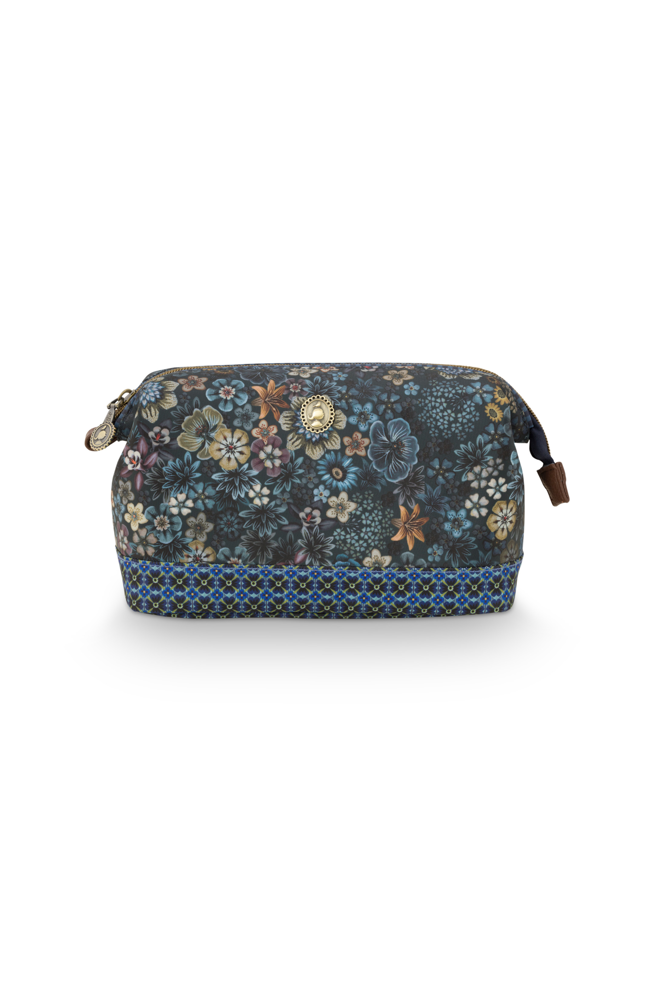 Cosmetic Purse Medium Tutti I Fiori Blue 22.5x9.5x15cm Gift