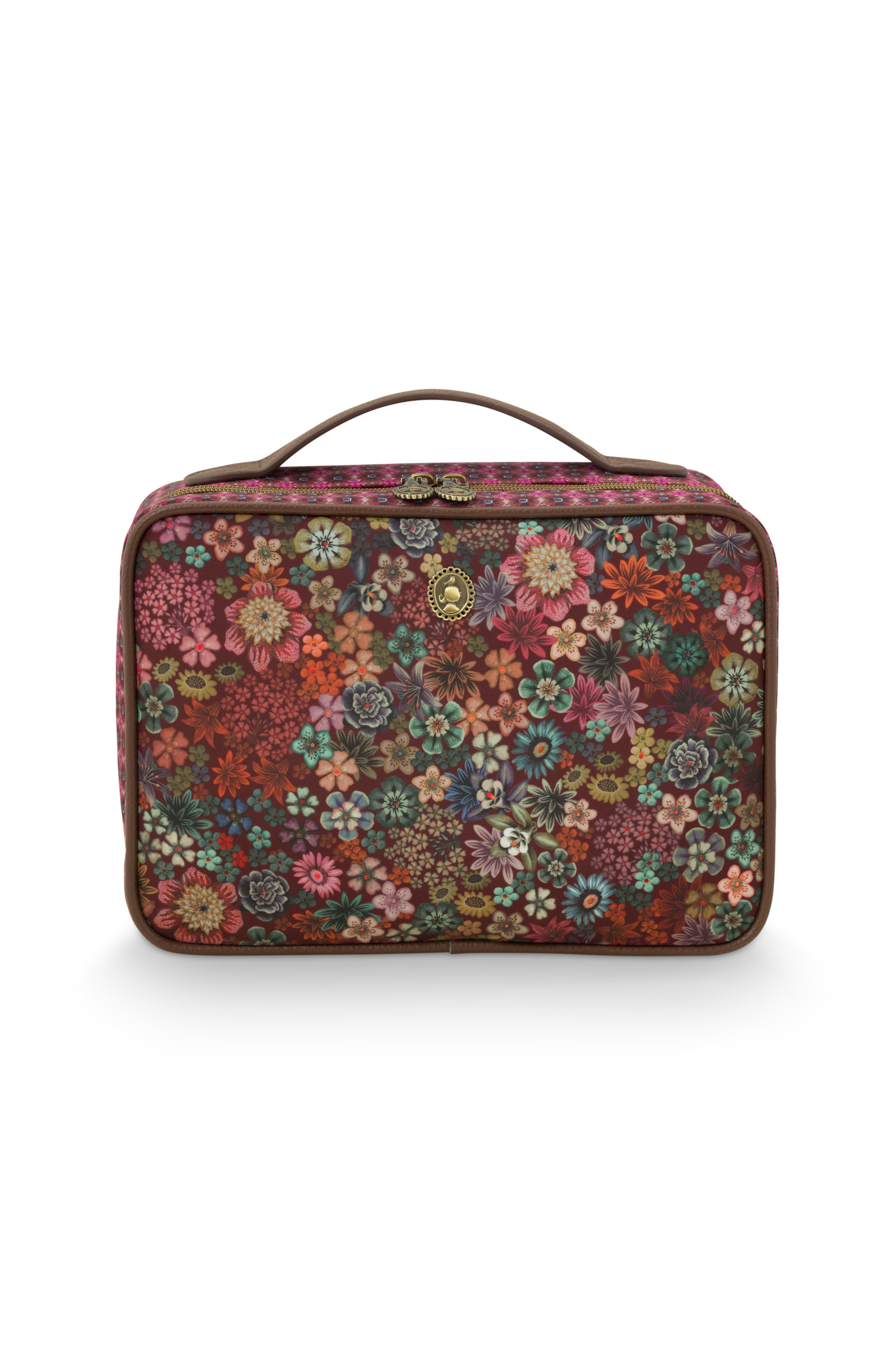Beauty Case Square Large Tutti I Fiori Pink 27x19x10cm Gift