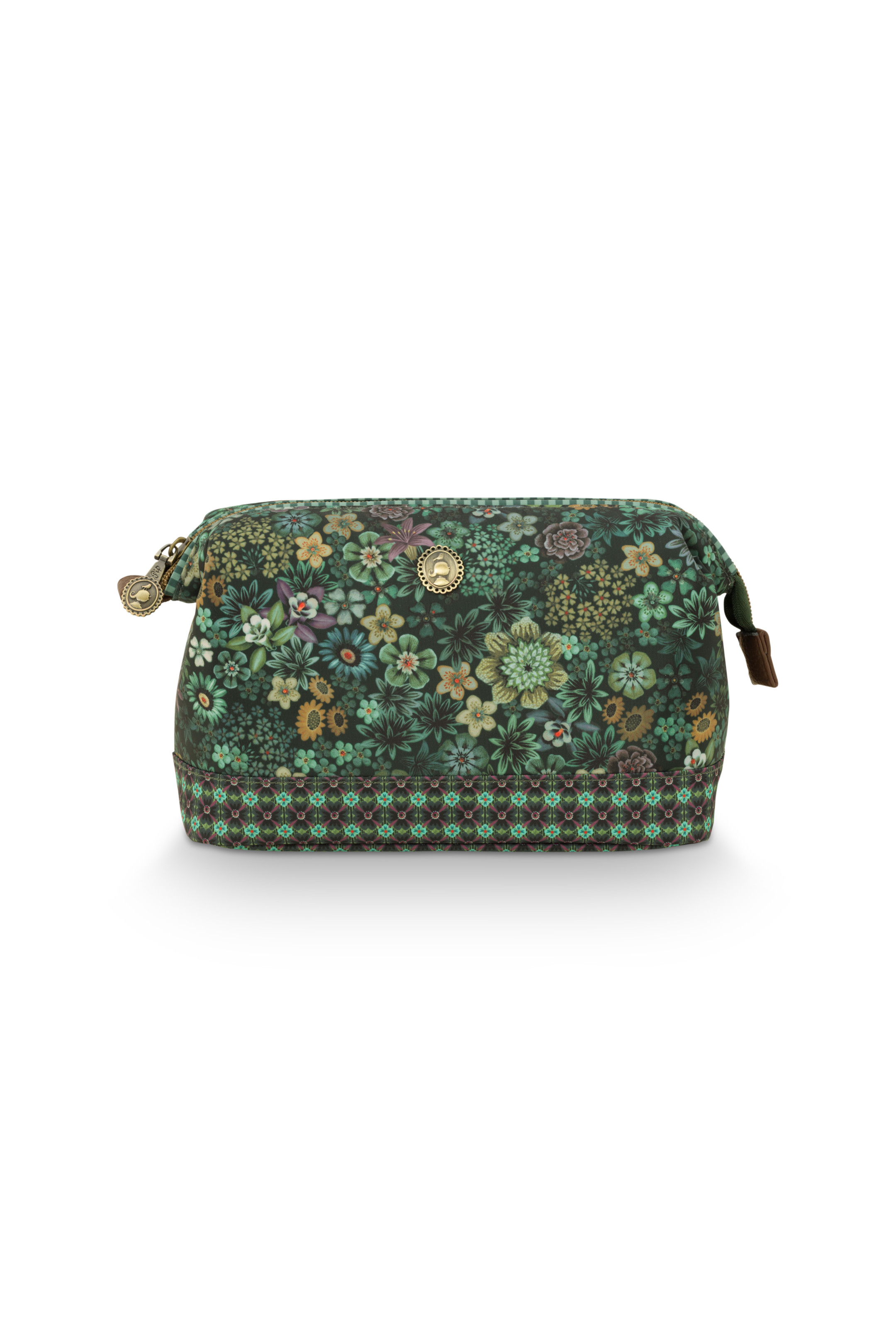 Cosmetic Purse Medium Tutti I Fiori Green 22.5x9.5x15cm Gift