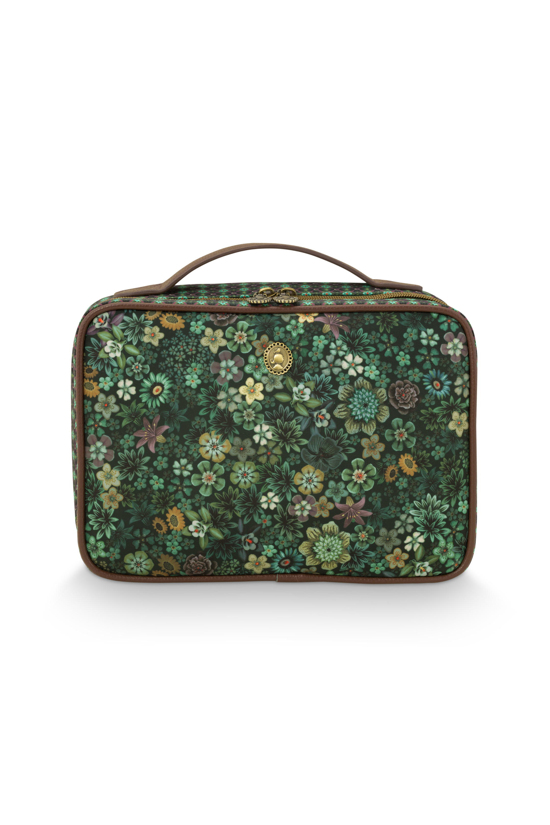 Beauty Case Square Lg Tutti I Fiori Green Gift