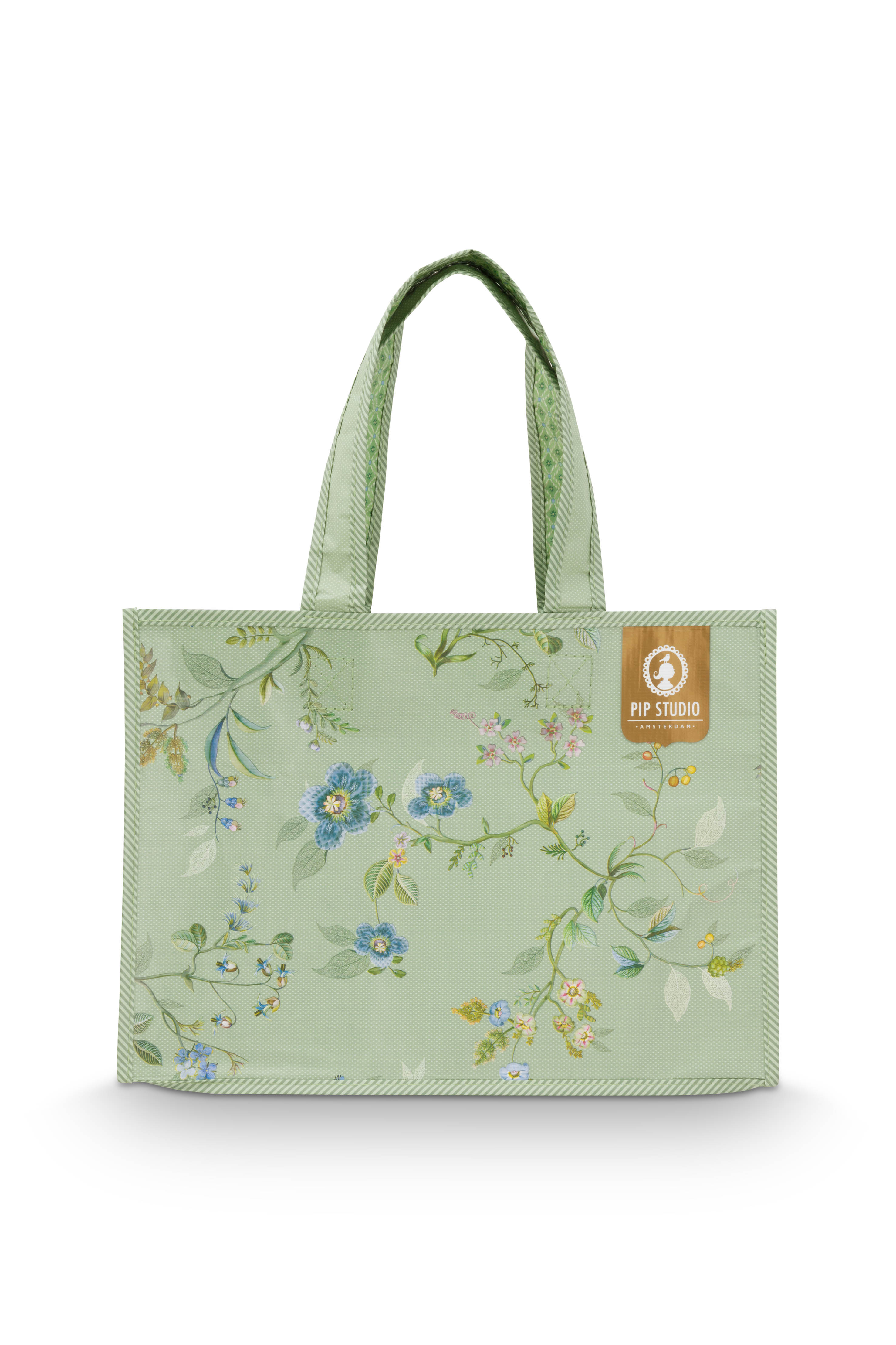 Promotional Bag Small Kawai Flower Green 38x17x28cm Gift