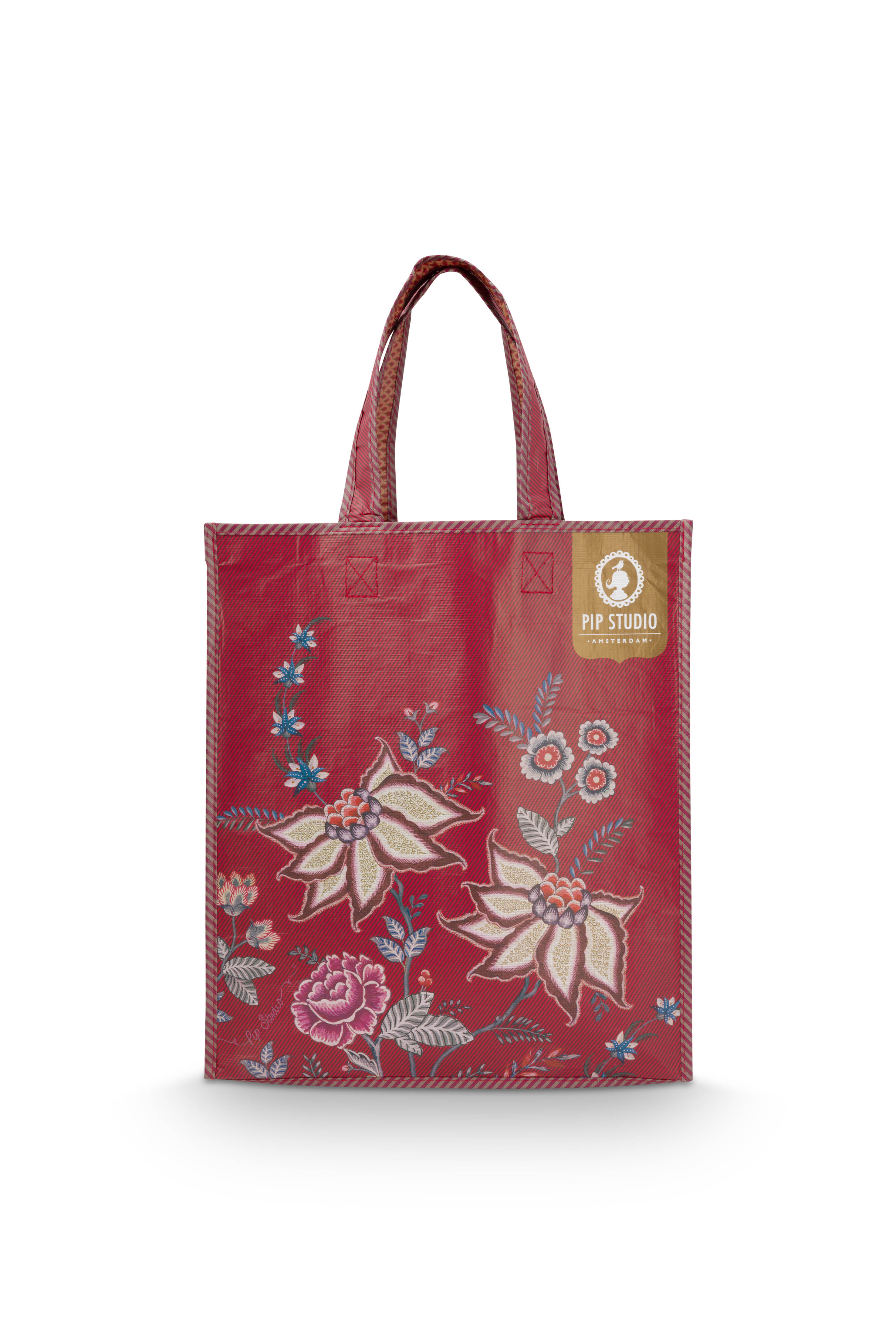 Promotional Bag Flower Festival Dark Pink Gift