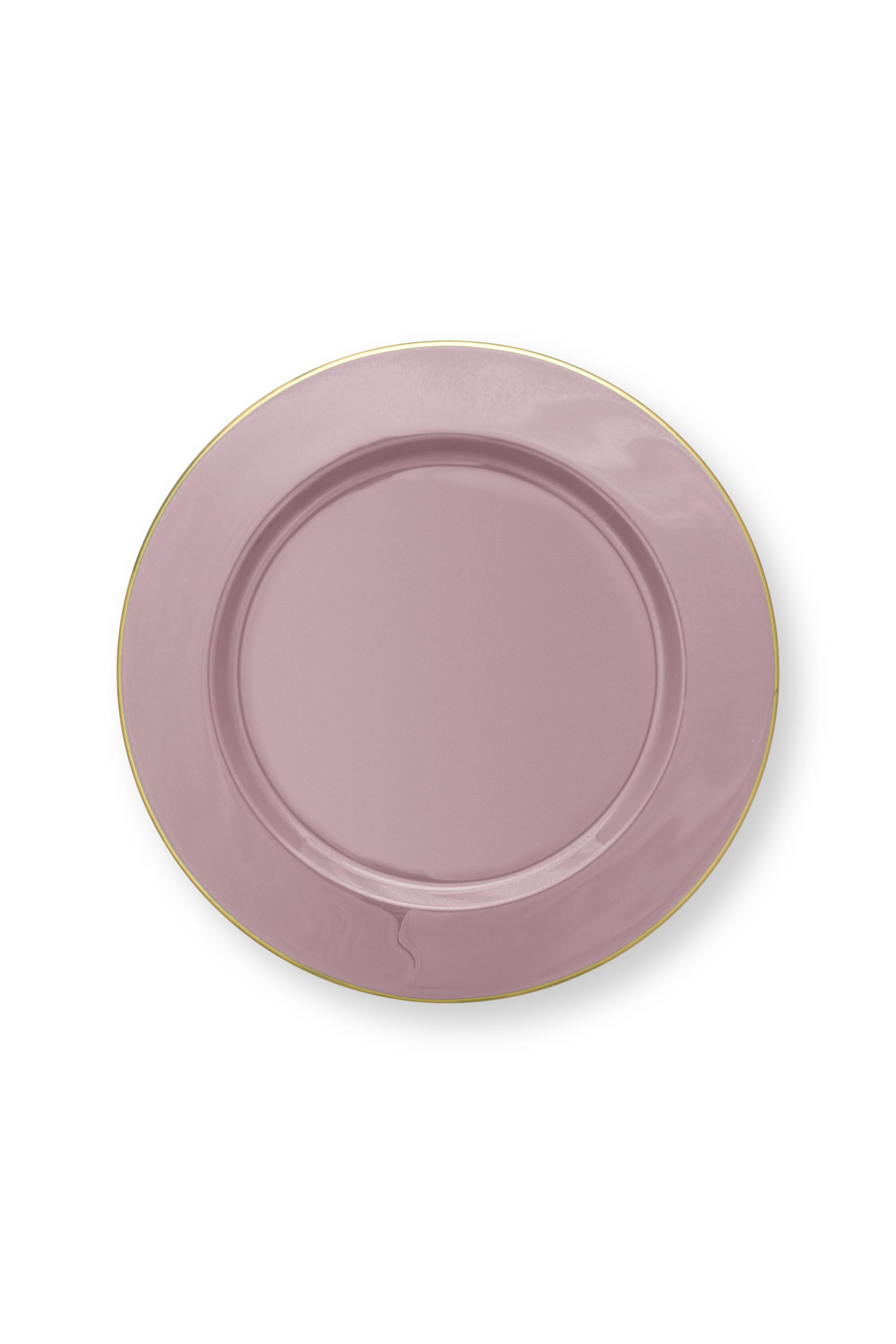 Plate Metal Lilac 32cm Gift
