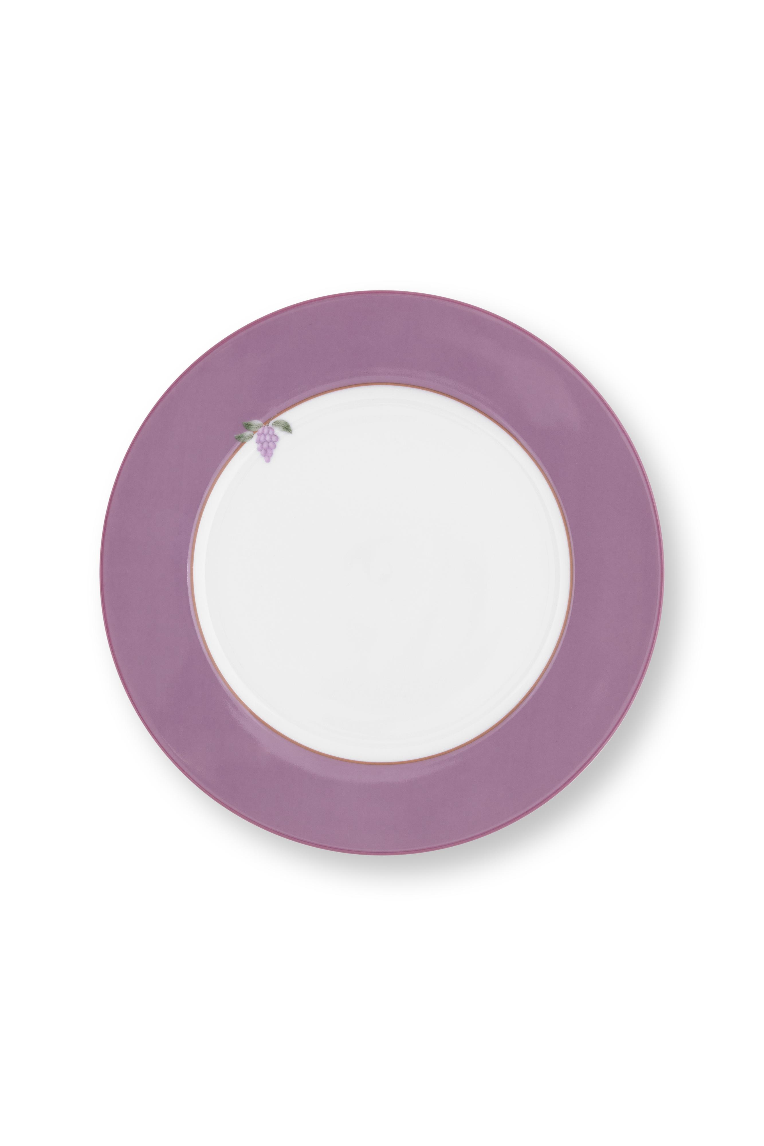 Plate Lily-lotus Uni Lilac 21cm Gift