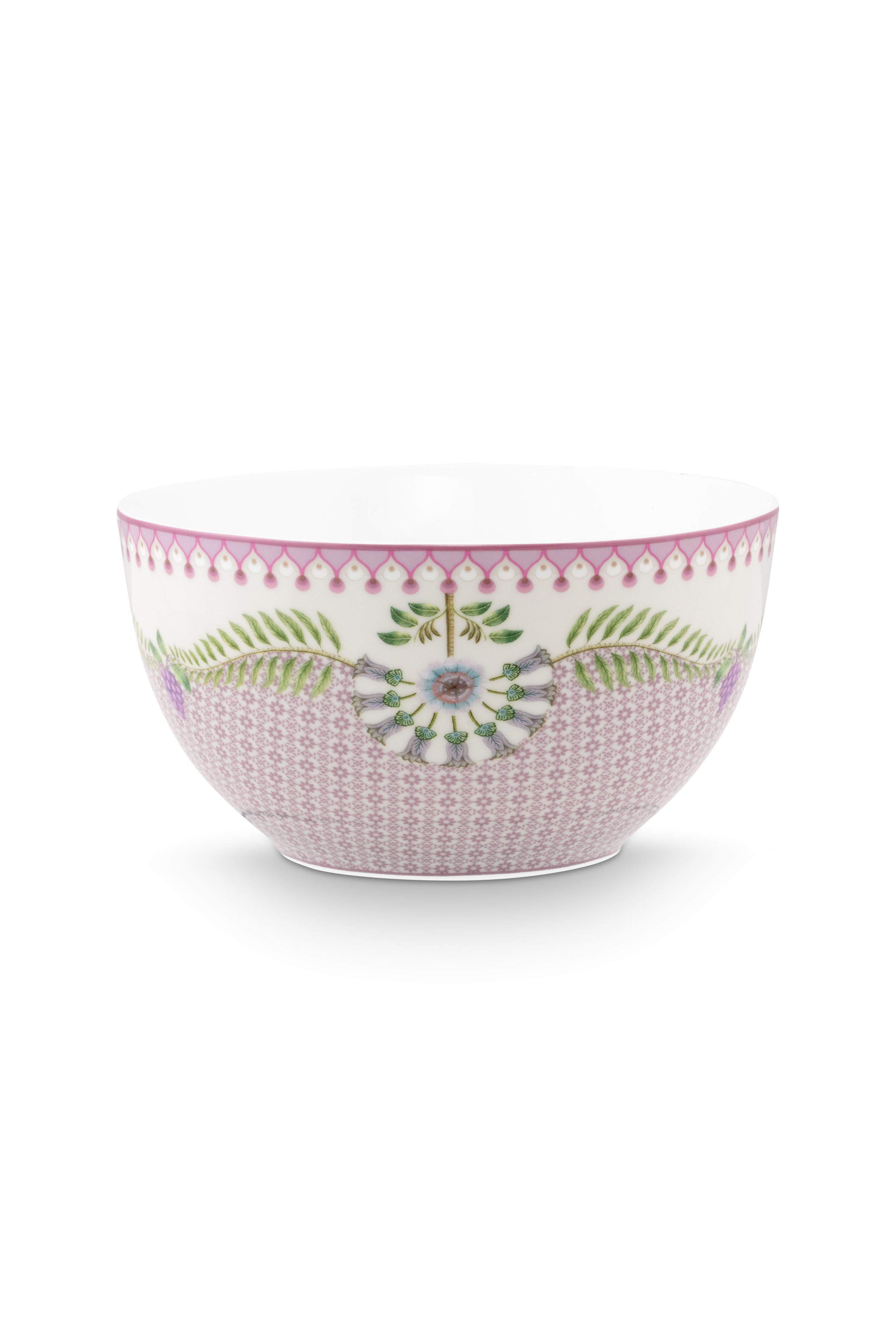 Bowl Lily-lotus Tiles Lilac 15cm Gift