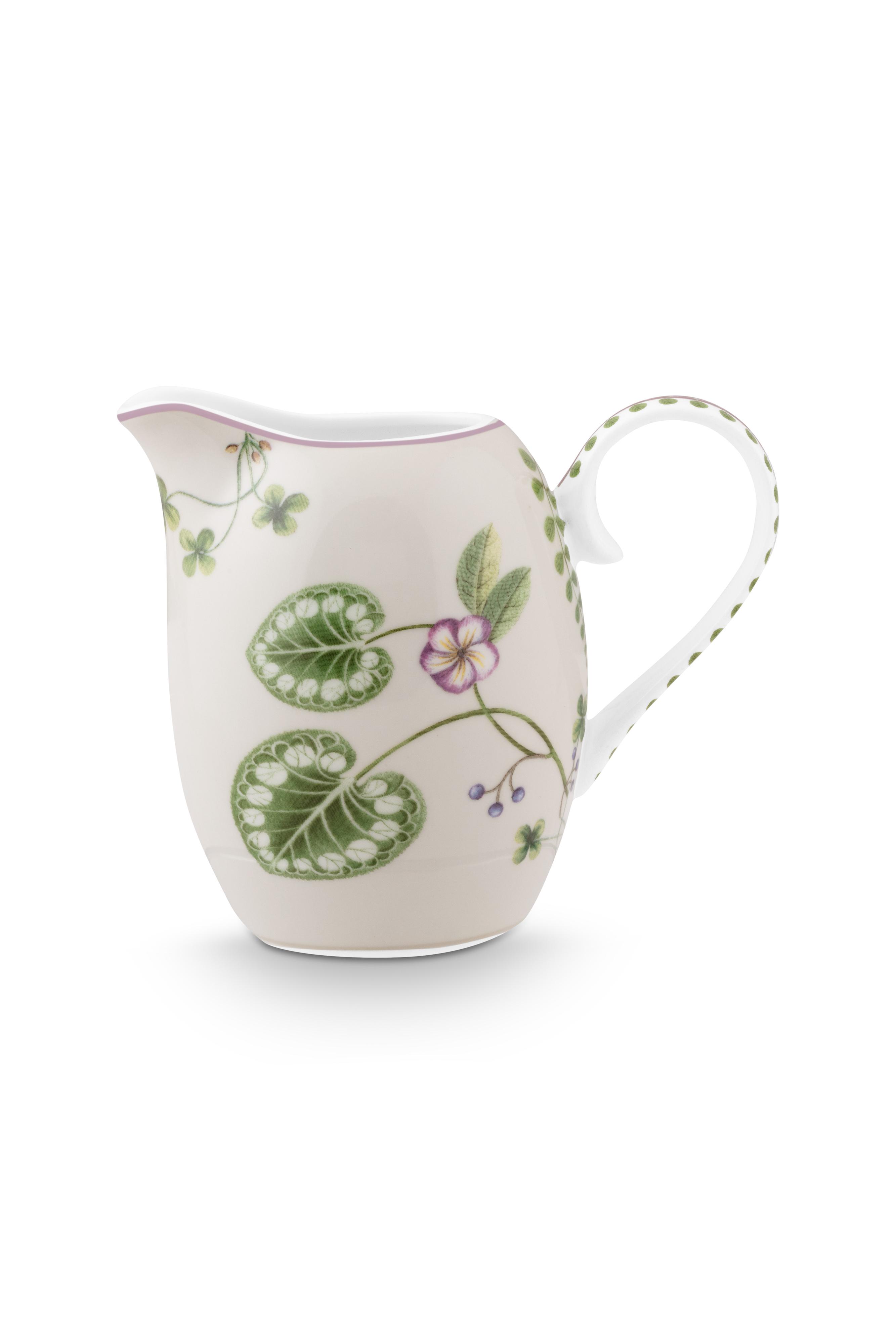 Jug Lily-lotus Off White 250ml Gift