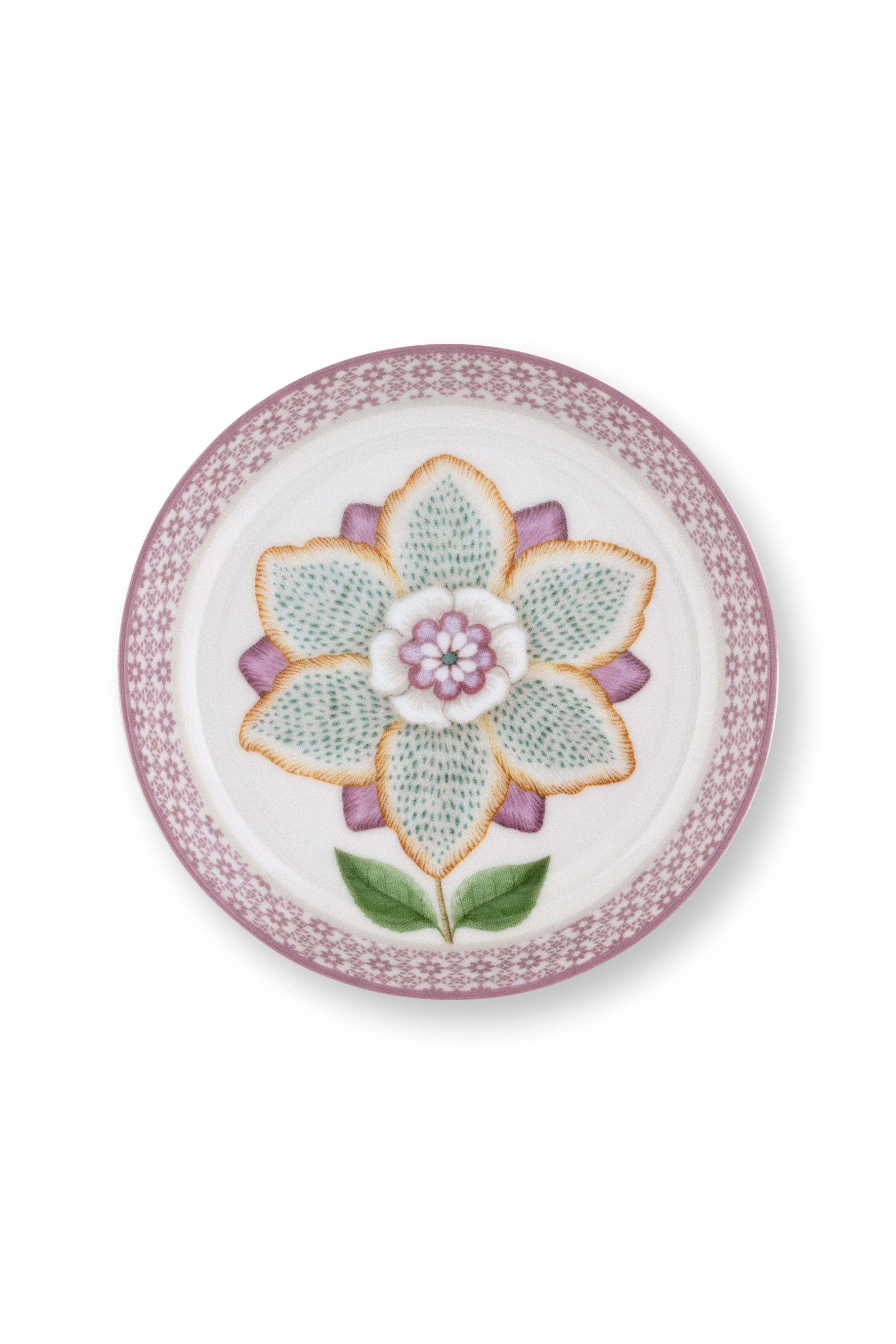 Tea Tip Lily-lotus Off White 9cm Gift